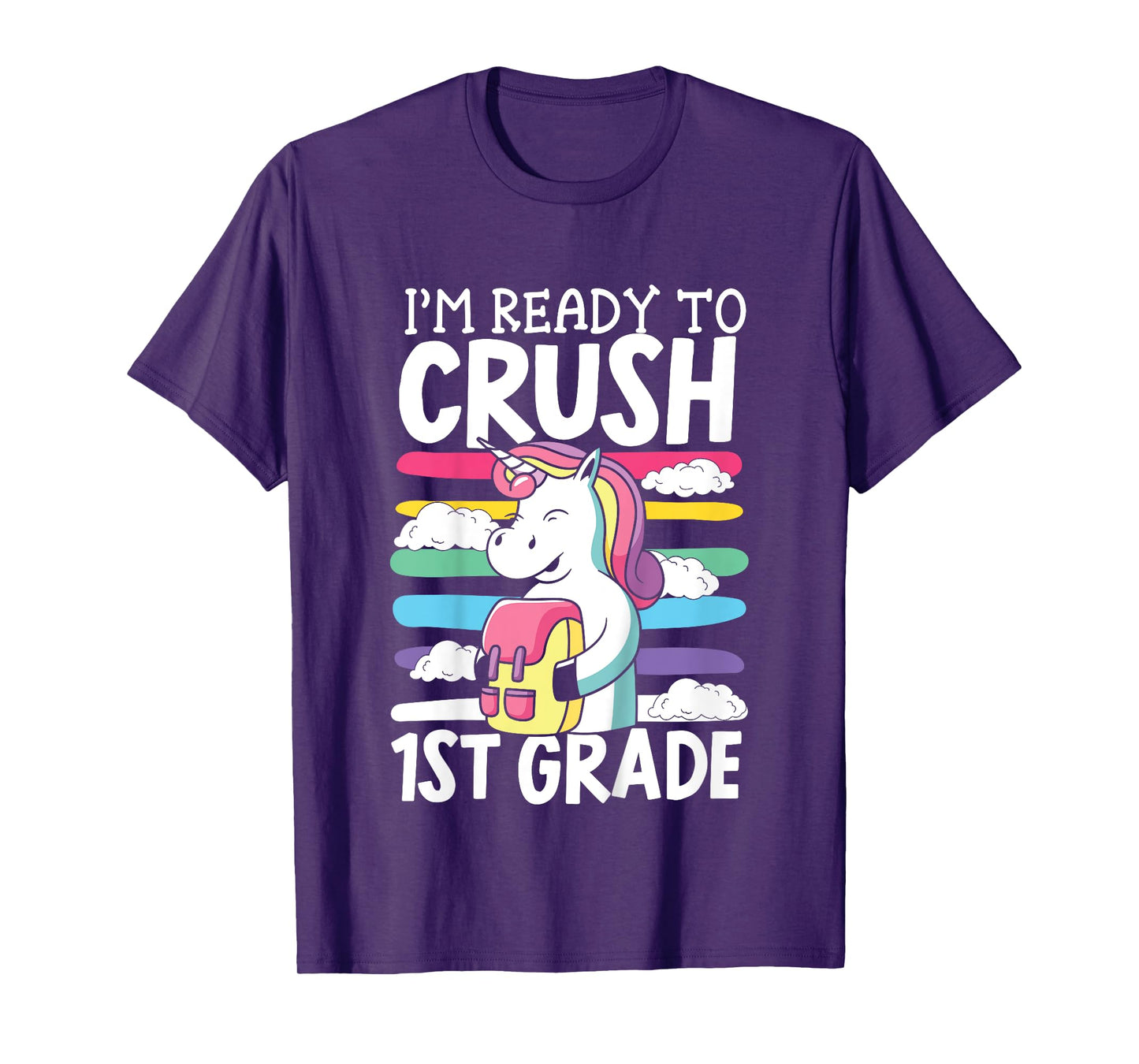 Kids I'm Ready To Crush First Day Of School Back To School T-Shirt