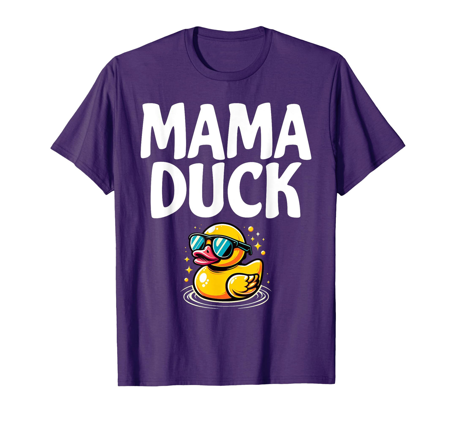 Crazy Duck Lady Funny Duck Lover Gifts Girls Rubber Duck Mom T-Shirt