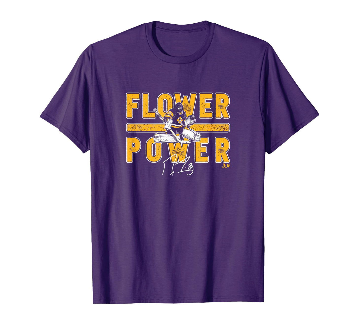 Marc-Andre Fleury - Flower Power - Pittsburgh Hockey T-Shirt