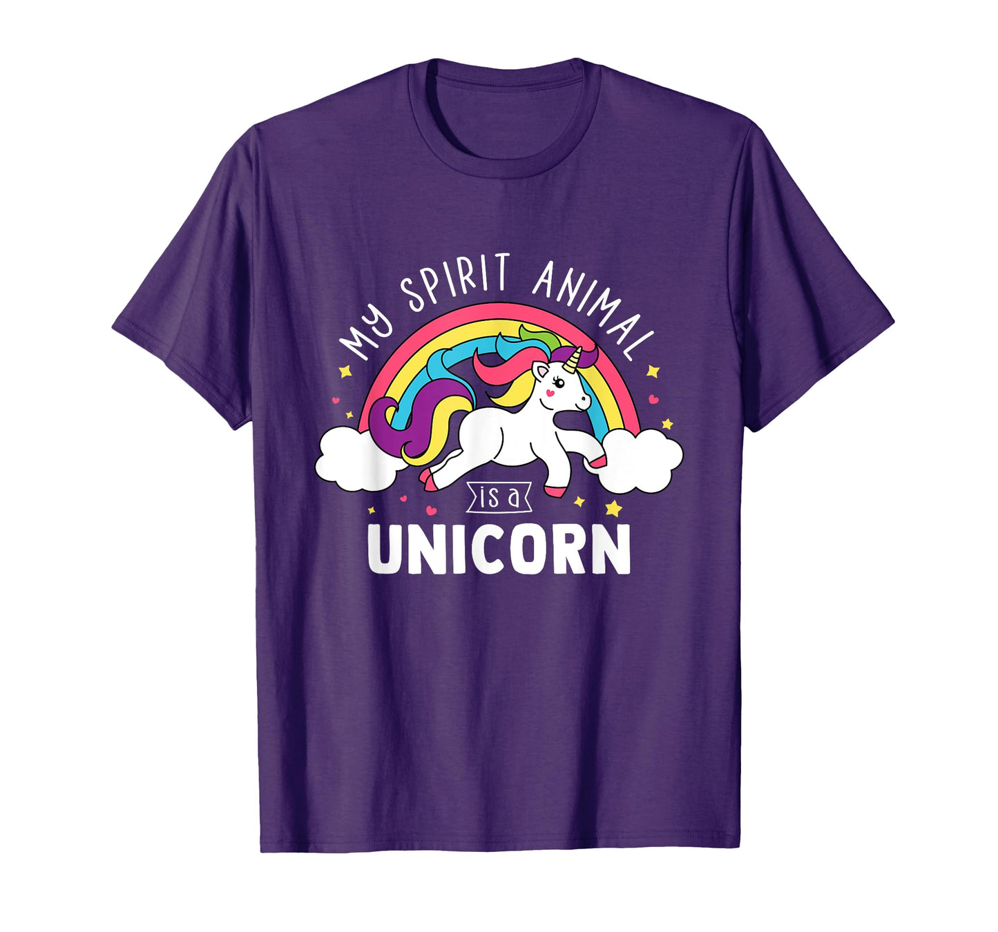My Spirit Animal Is A Unicorn - Cute Unicorn Gift T-Shirt