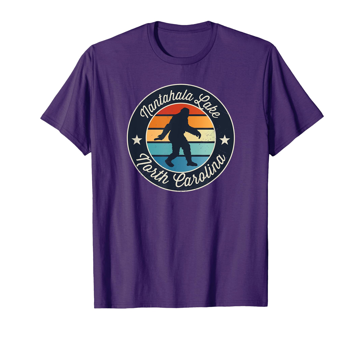 Nantahala Lake North Carolina Sasquatch Souvenir T-Shirt