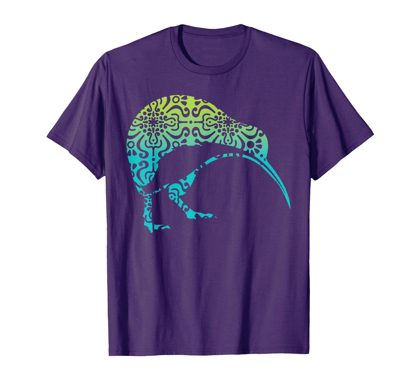 Maori Kiwi Tribal Aboriginal New Zealand Bird Art Vintage T-Shirt