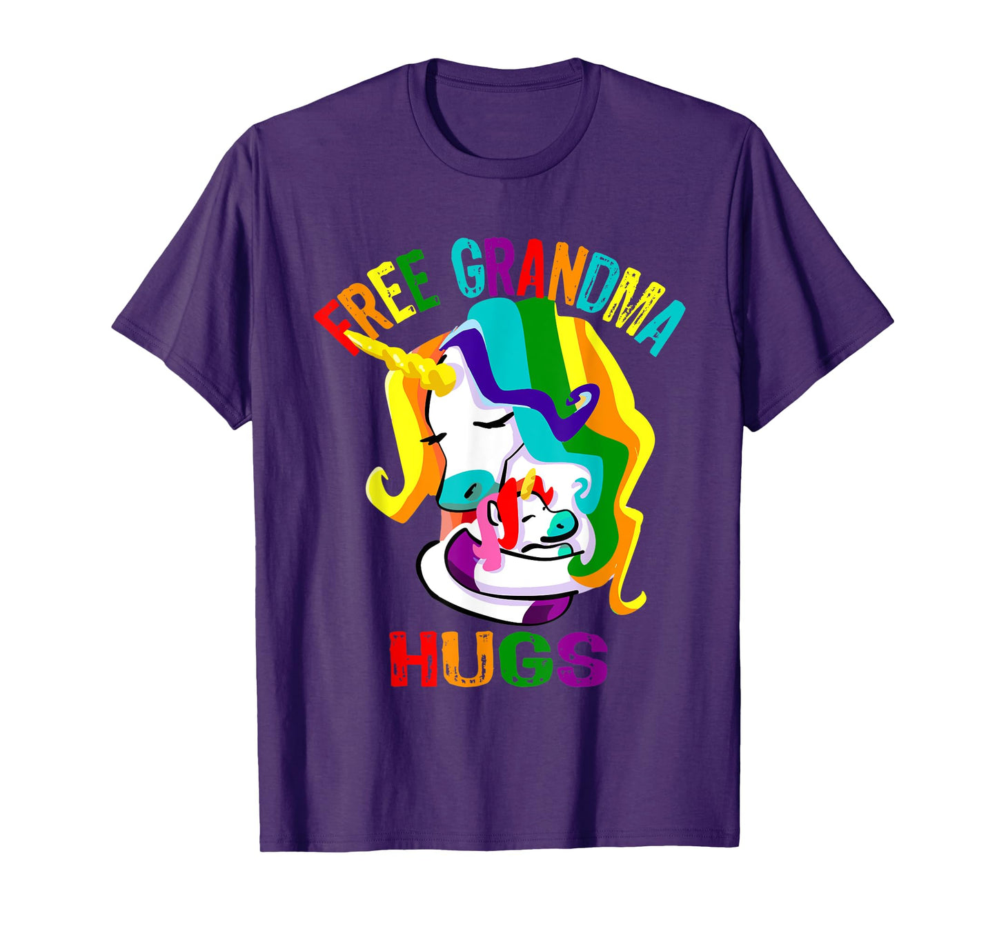 Free Grandma Hugs LGBT Gay Pride T-Shirt