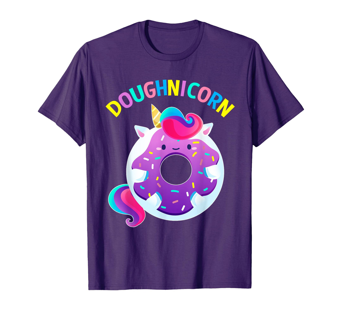 Cute Donut Unicorn Doughnicorn Gifts Squad for Women Girls T-Shirt