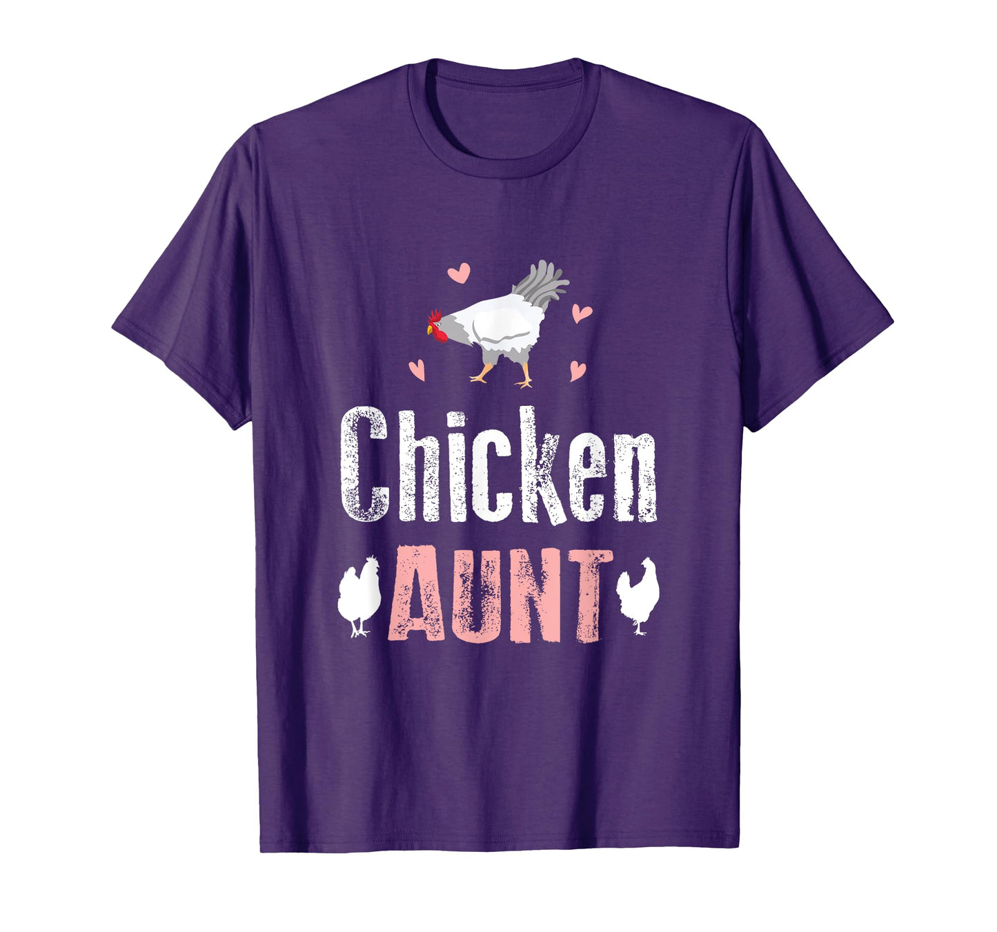 Chicken Aunt Auntie Farm T-Shirt