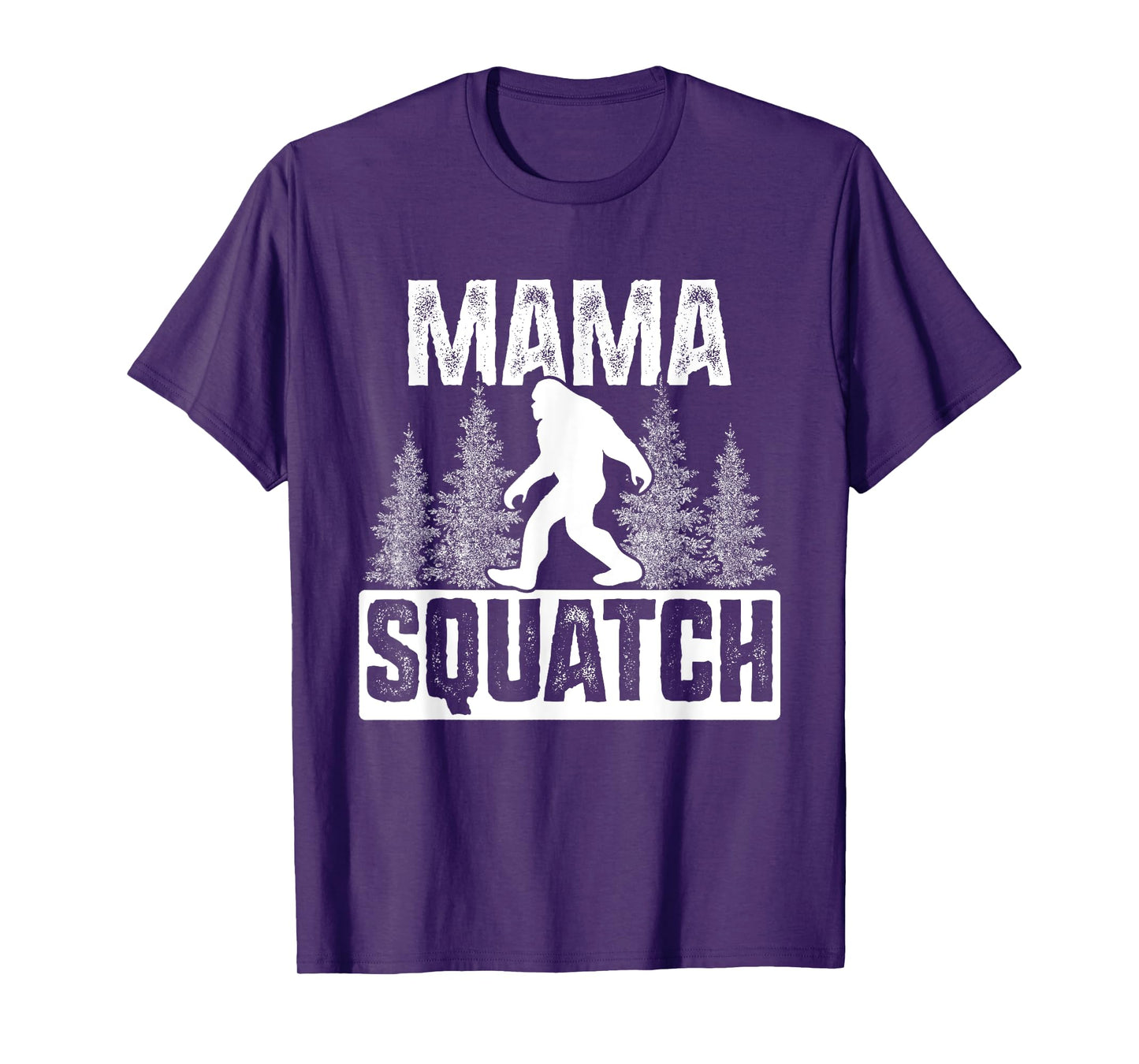 Squatchy Matching Family Bigfoot Shirts Mama Squatch T-Shirt