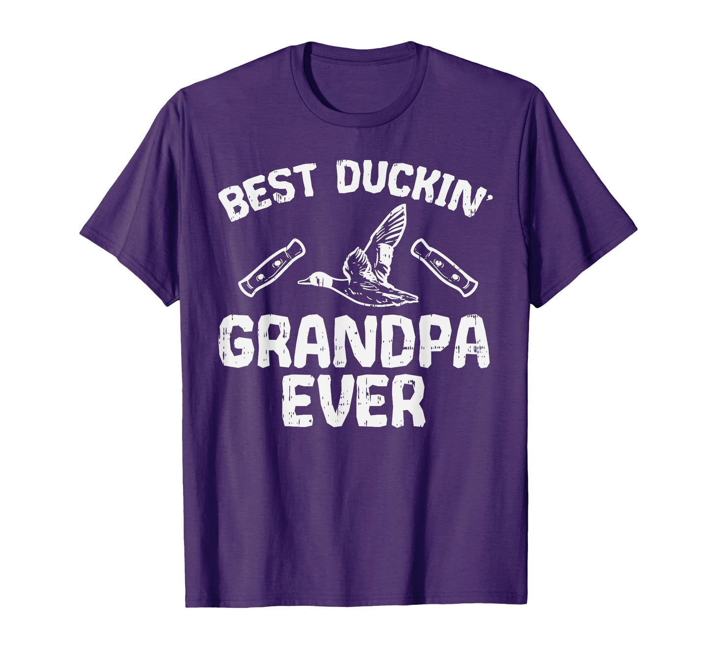 Best Duckin Grandpa Duck Hunting Waterfowl Bird Hunter Gift T-Shirt