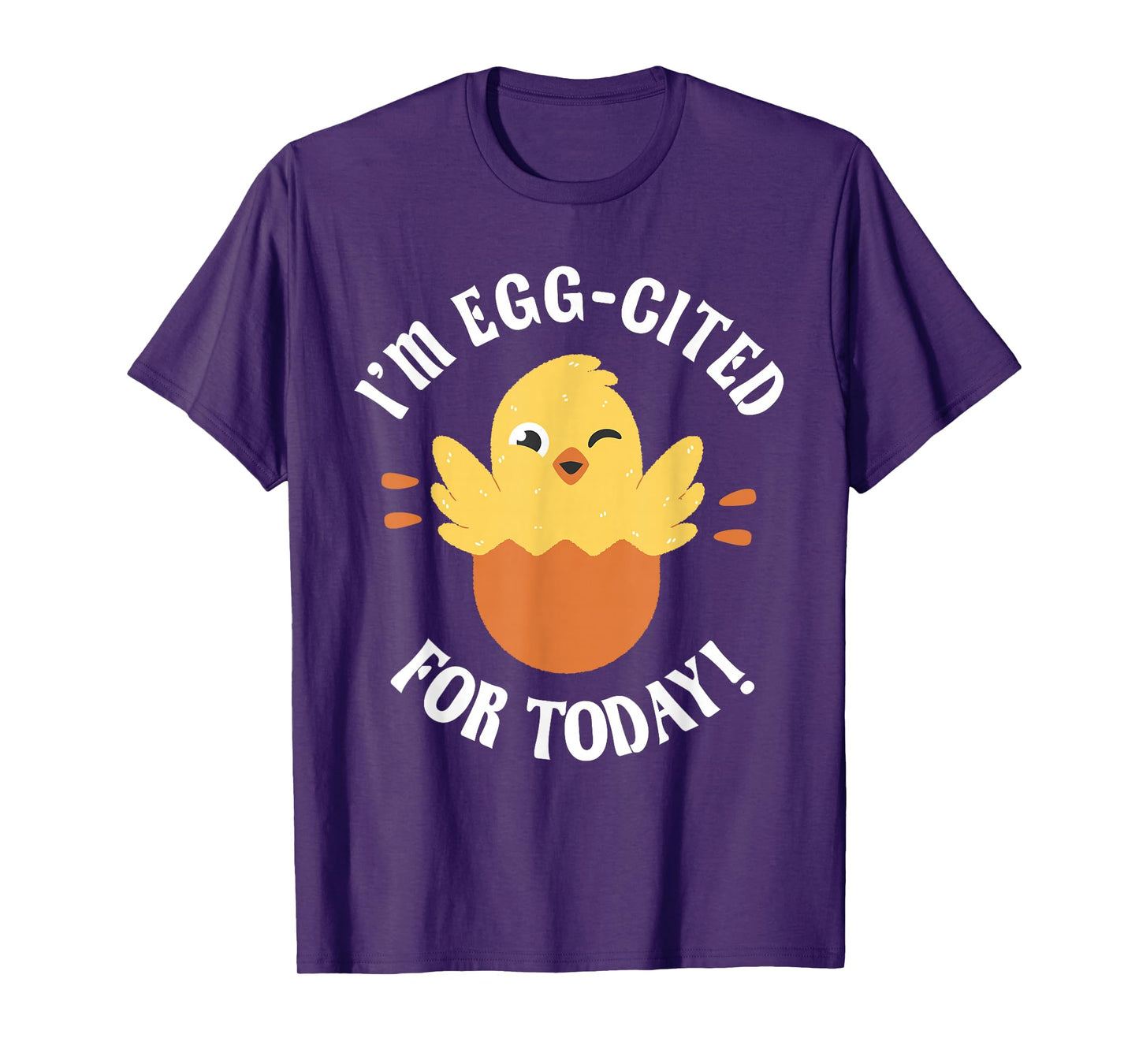 Chicks Design Chicken Lover Egg-Cited Hatching Chick Design Funny Easter Chicks Unisex-Kids T-Shirt