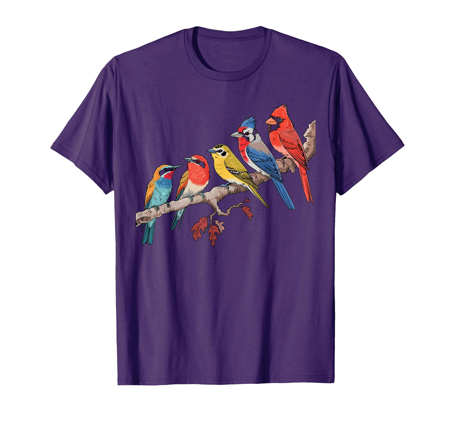 Birds On A Branch Birding Bird Watching Bird Watcher T-Shirt