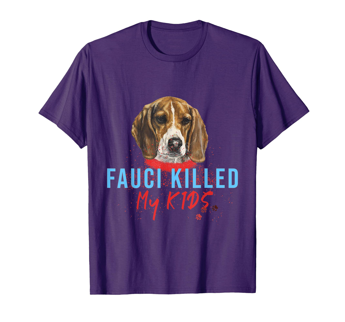 Cute Beagle Puppy And Fauci Dog Experiment T-Shirt