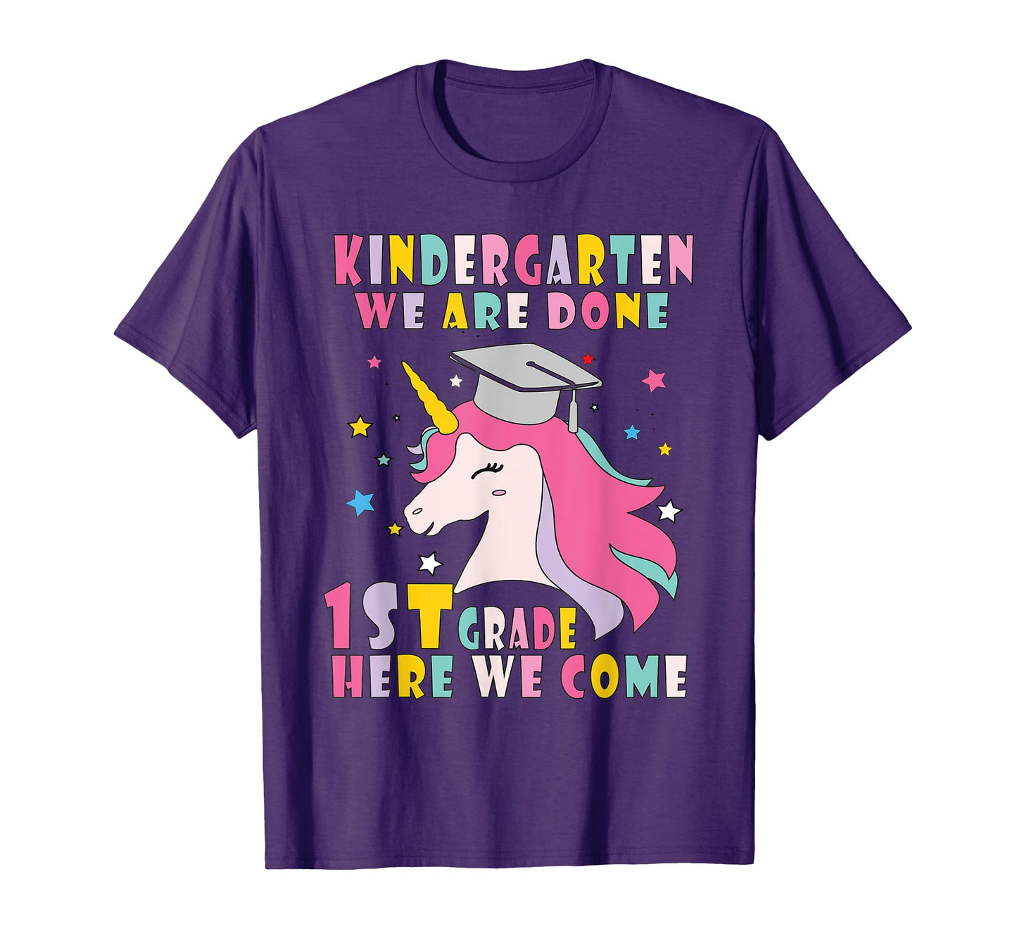 Kindergarten Graduation Magical Unicorn T-Shirt