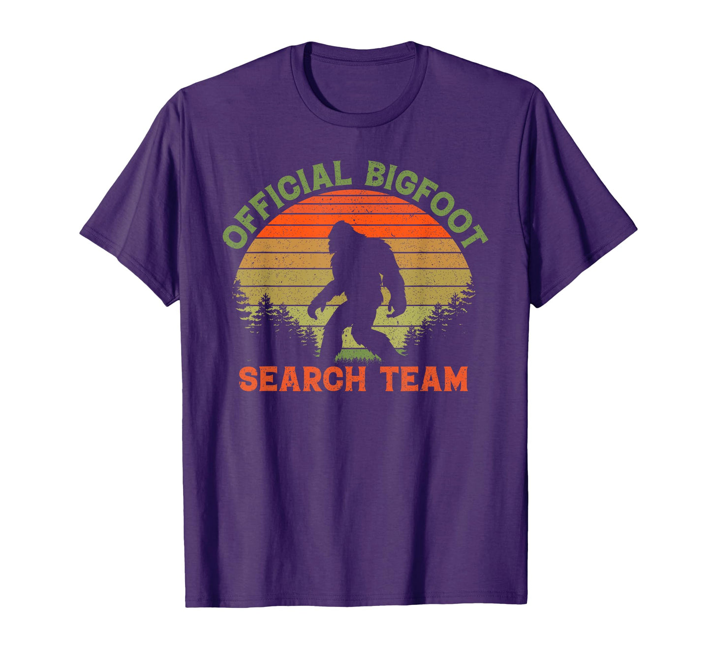 Official Bigfoot Search Team, Funny, Jokes, Sarcastic T-Shirt