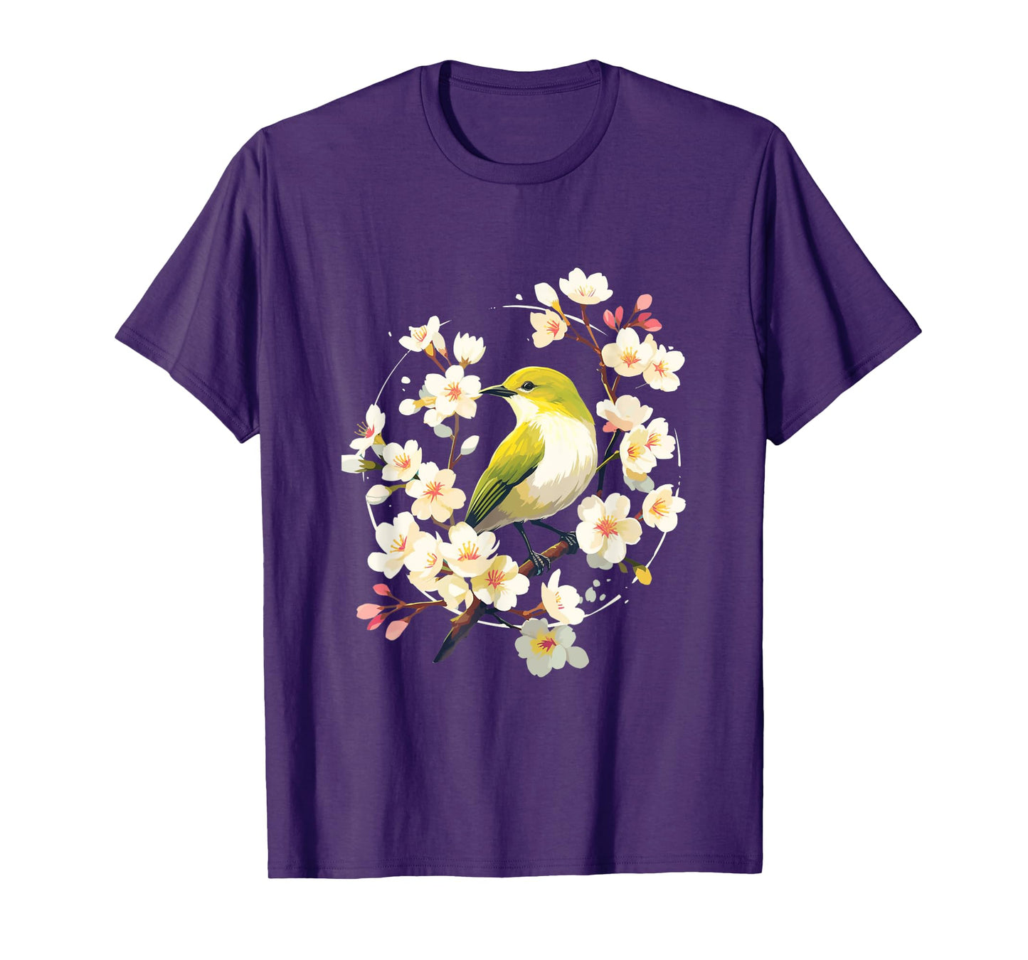 Cherry Blooms & Mejiro Moments: A Spring Affair T-Shirt