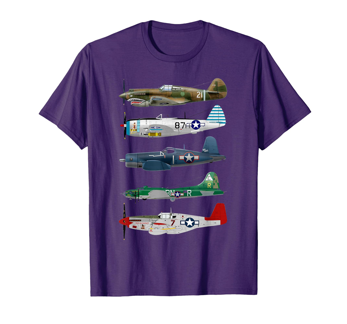 WW2 Planes Warbirds Warplanes T-Shirt