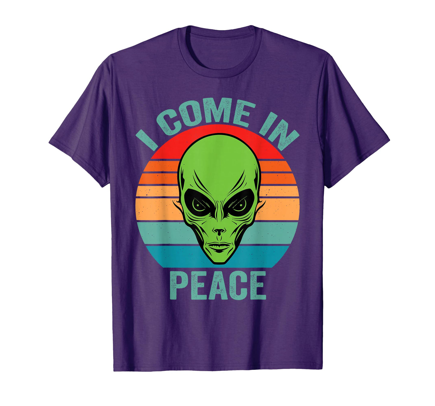 I Come In Peace im Peace Matching Couples Alien T-Shirt