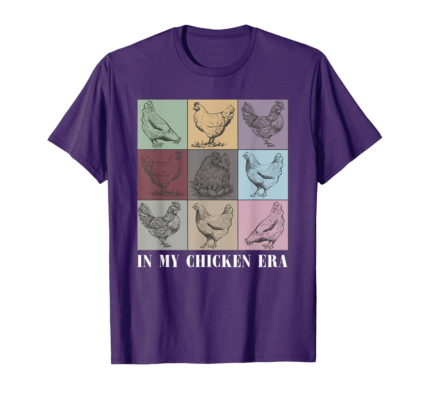 In My Chicken Era Chicken Lover Farm Animal Chicken Mom T-Shirt