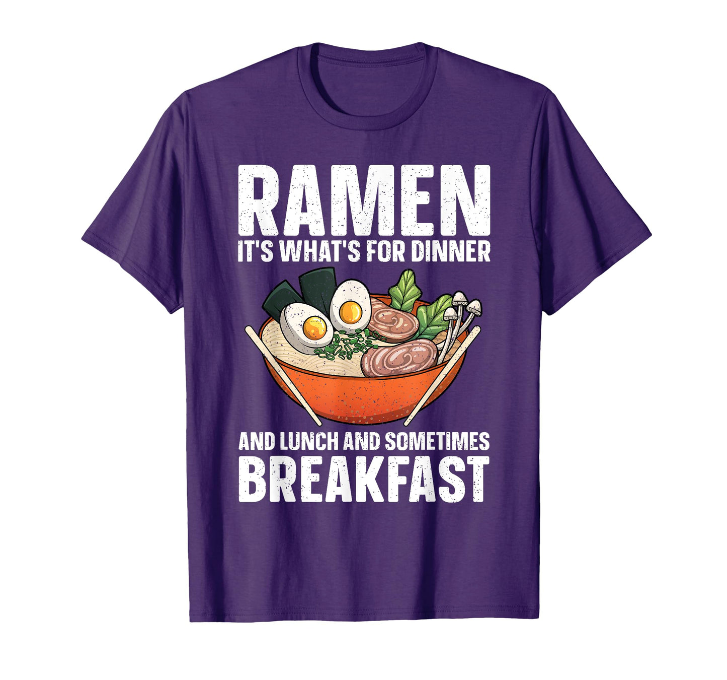 Funny Ramen Noodles Art For Men Women Japanese Ramen Lovers T-Shirt