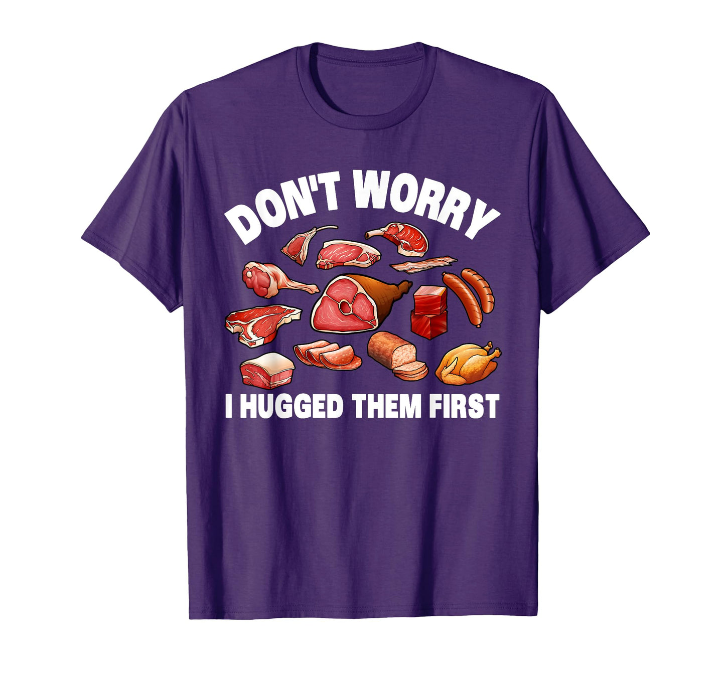 Funny Butcher For Men Women Animal Slaughter Meat Cutter BBQ T-Shirt