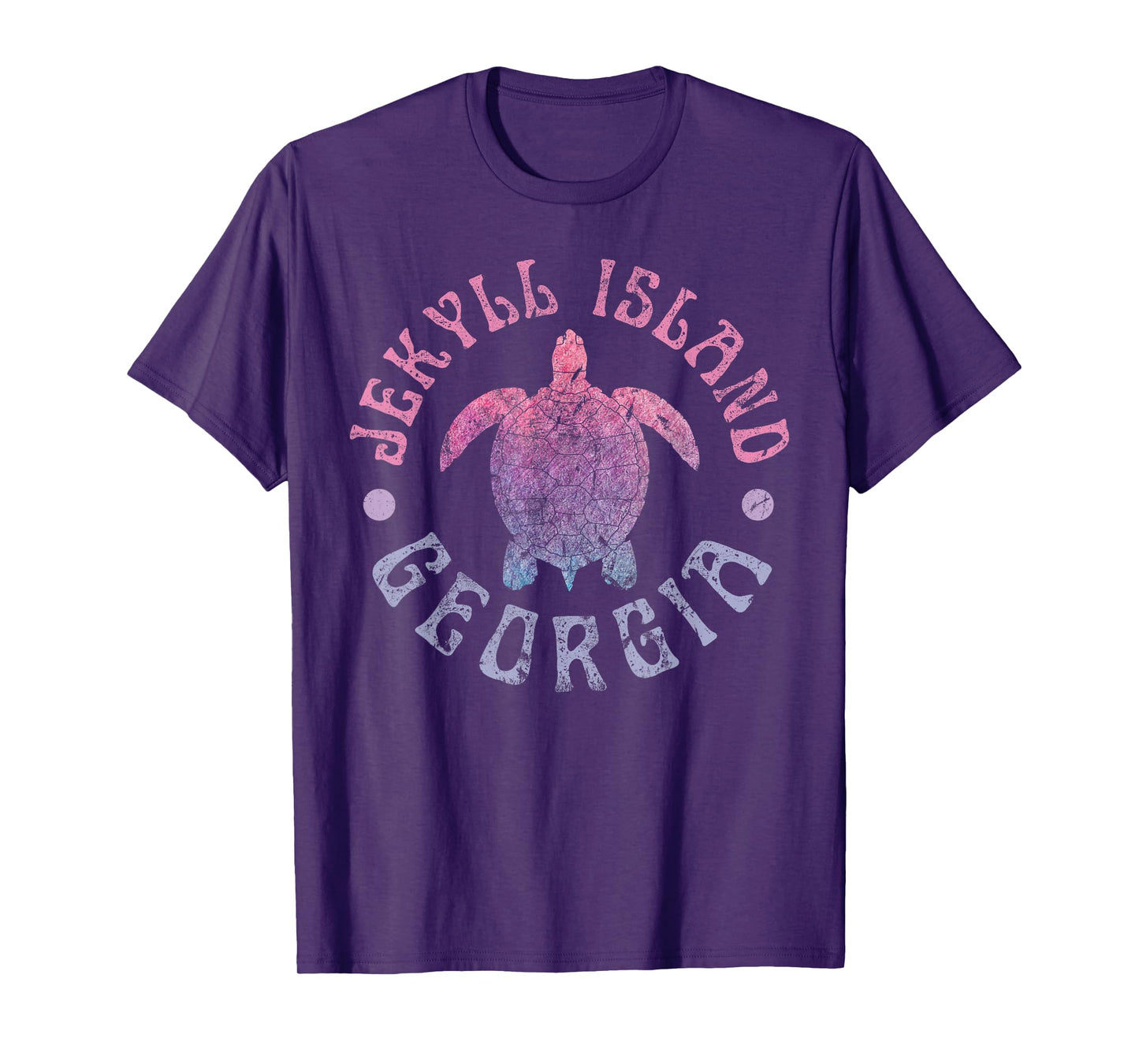 Jekyll Island Georgia Sea Turtle Beach Summer Ocean Cute Men Women Girls Kids T-Shirt