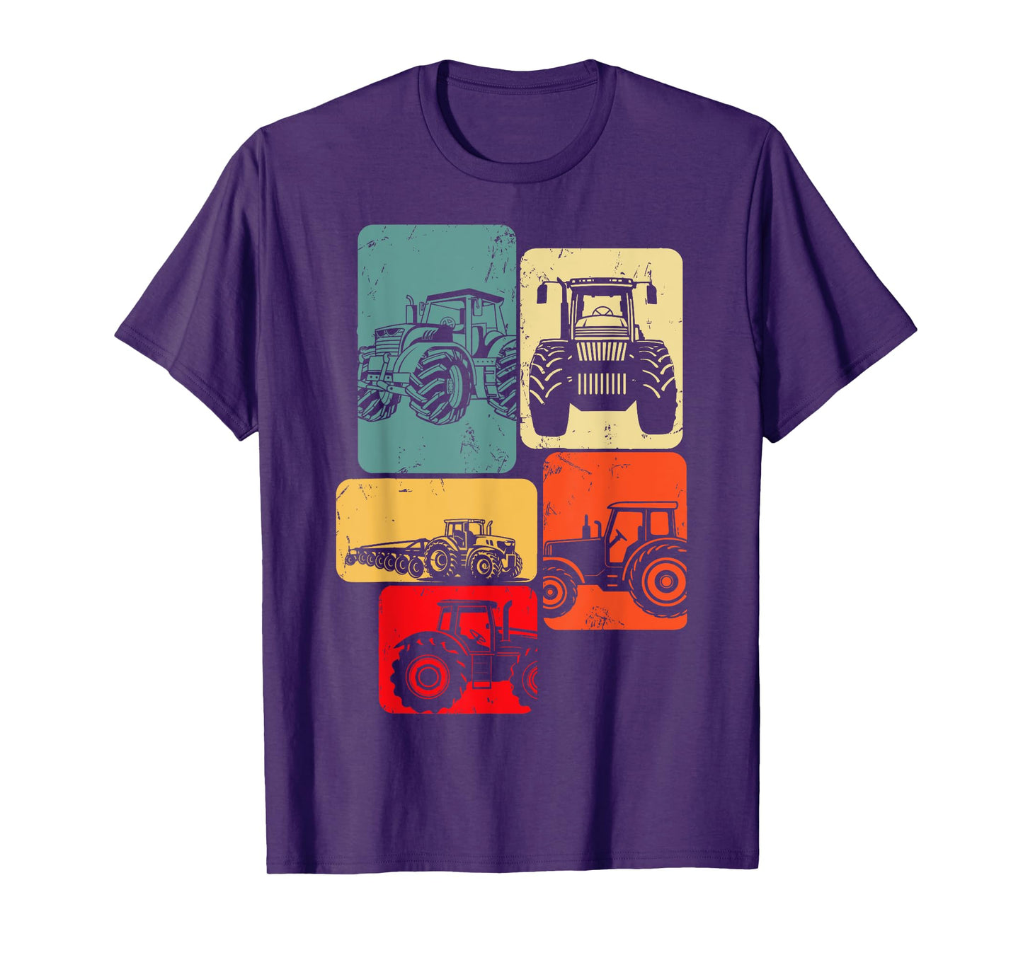 Tractors Farm Kids Boys T-Shirt
