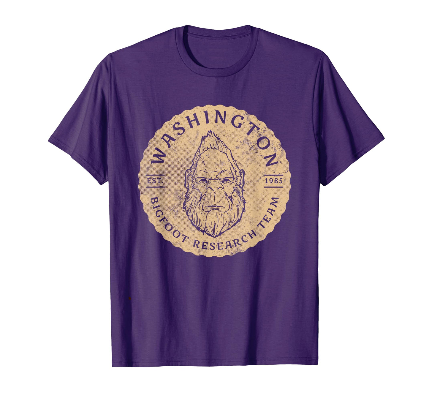 Bigfoot Research Team for Washington Sasquatch Believers T-Shirt