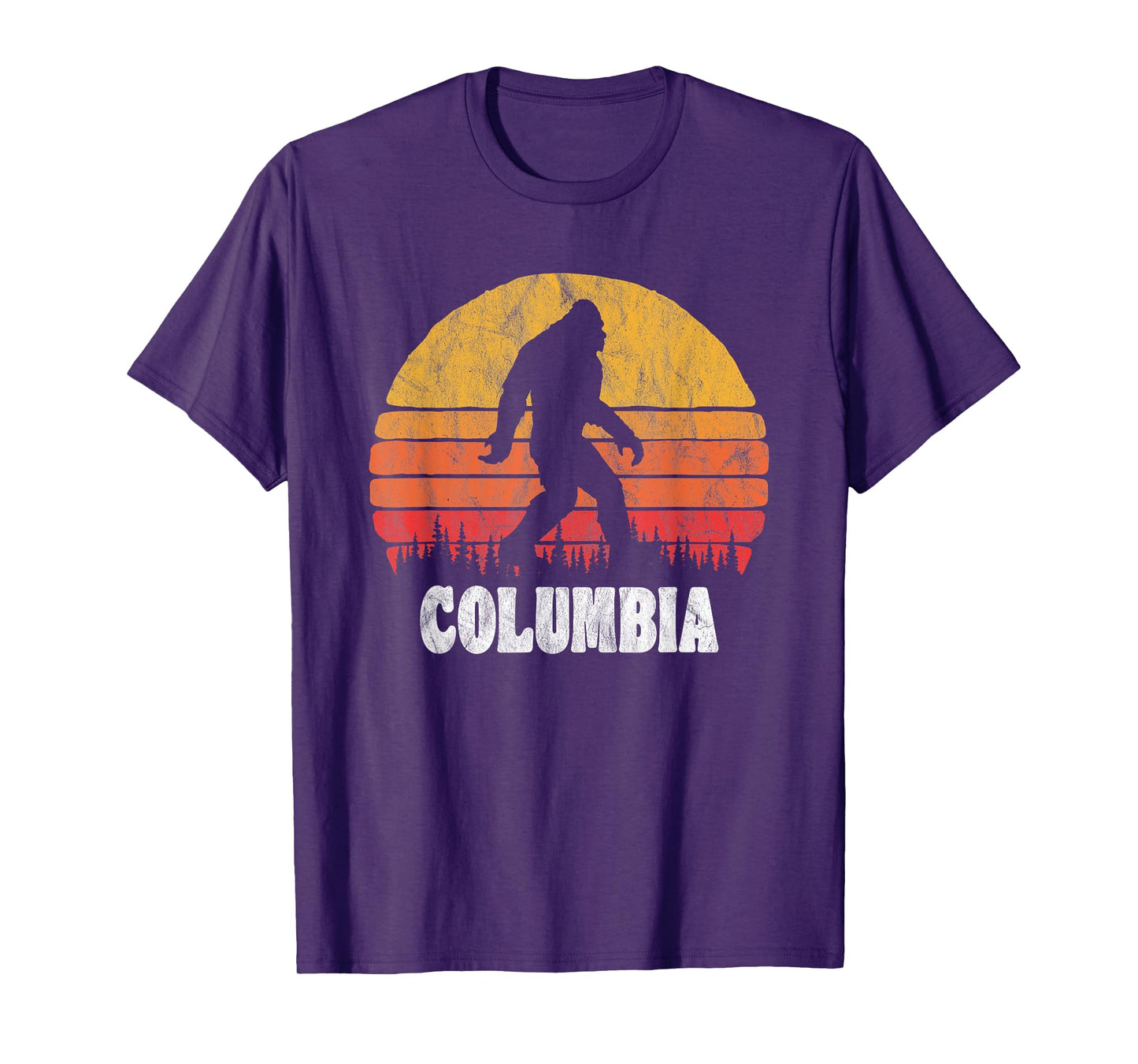 Columbia Vintage Eighties Bigoot Retro Sunset T-Shirt