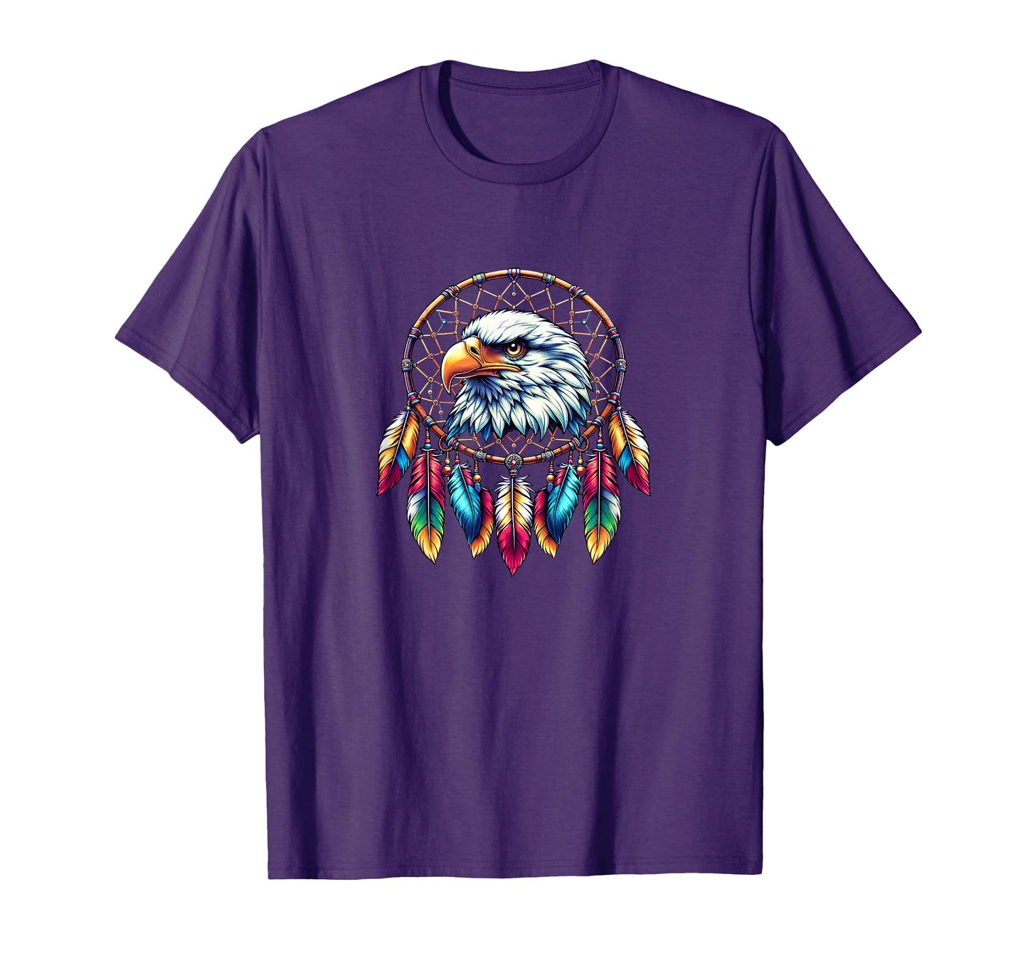 Bald Eagle Dream Catcher - Native American Dreamcatcher - T-Shirt