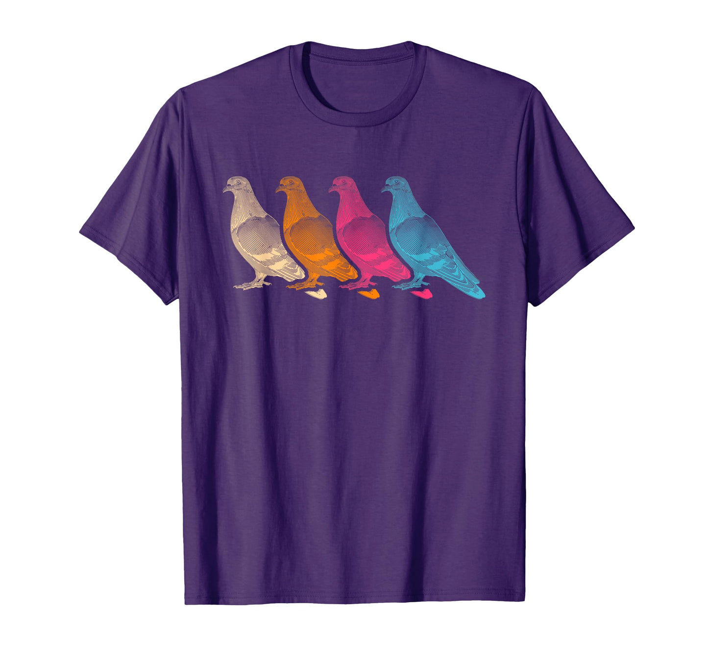 Colorful Pigeon T-Shirt