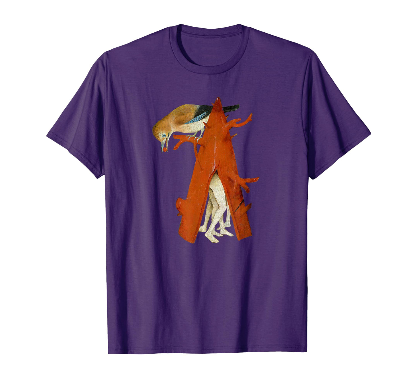 Hieronymus Bosch Bird and Tree Garden of Earthly Delights T-Shirt