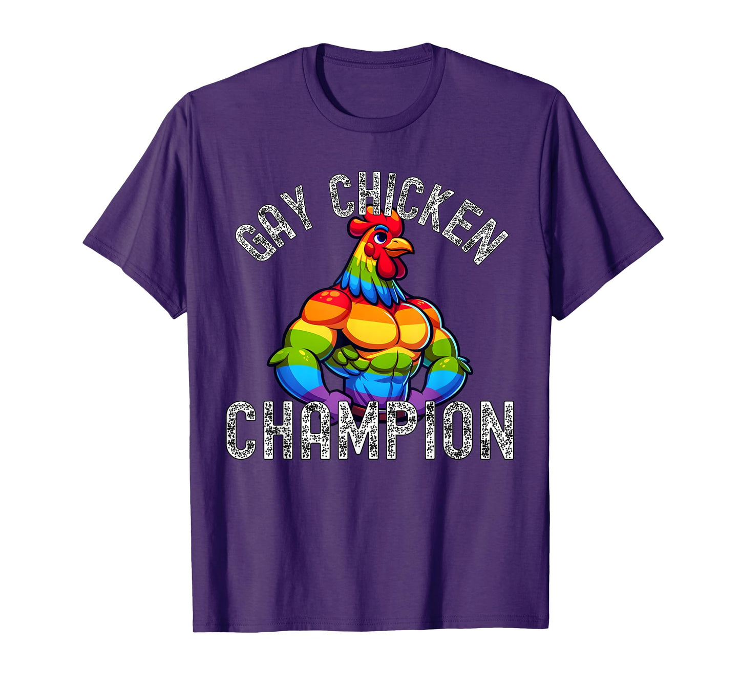 Gay Chicken Champion T-Shirt