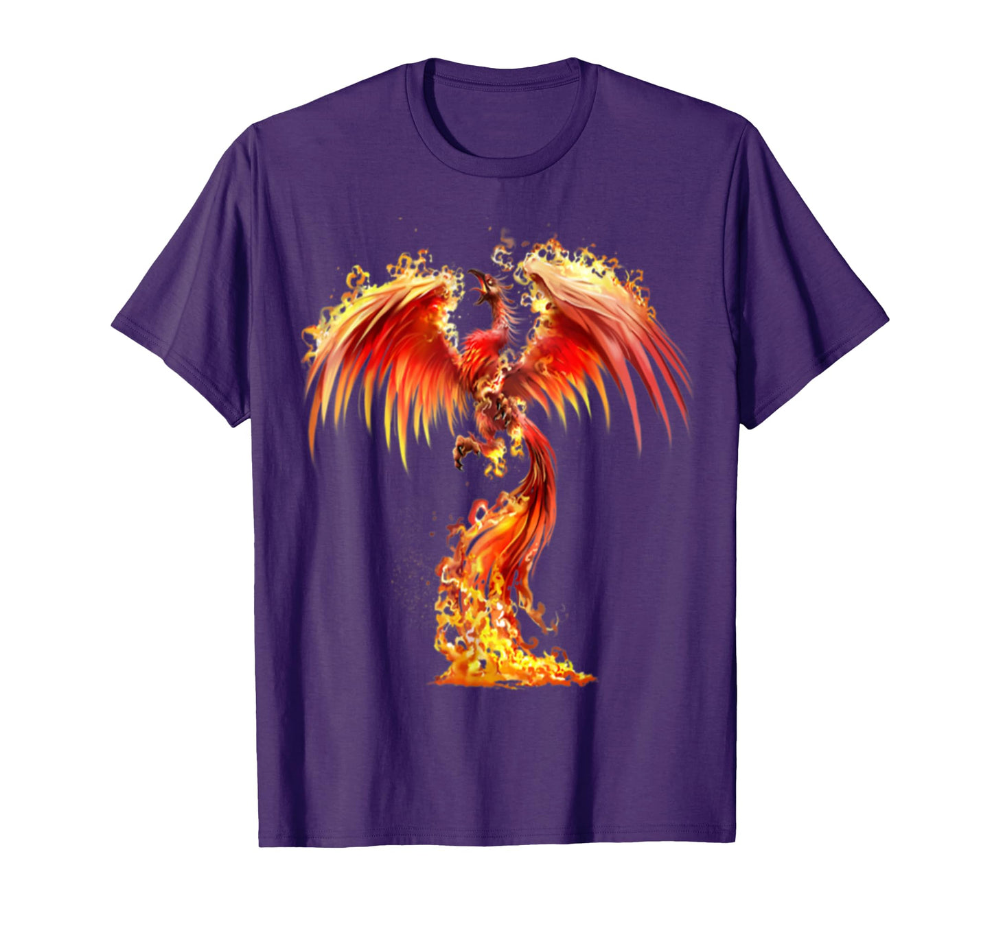 Rising Phoenix Fire Fenix Inspirational Fantasy Gift T-Shirt