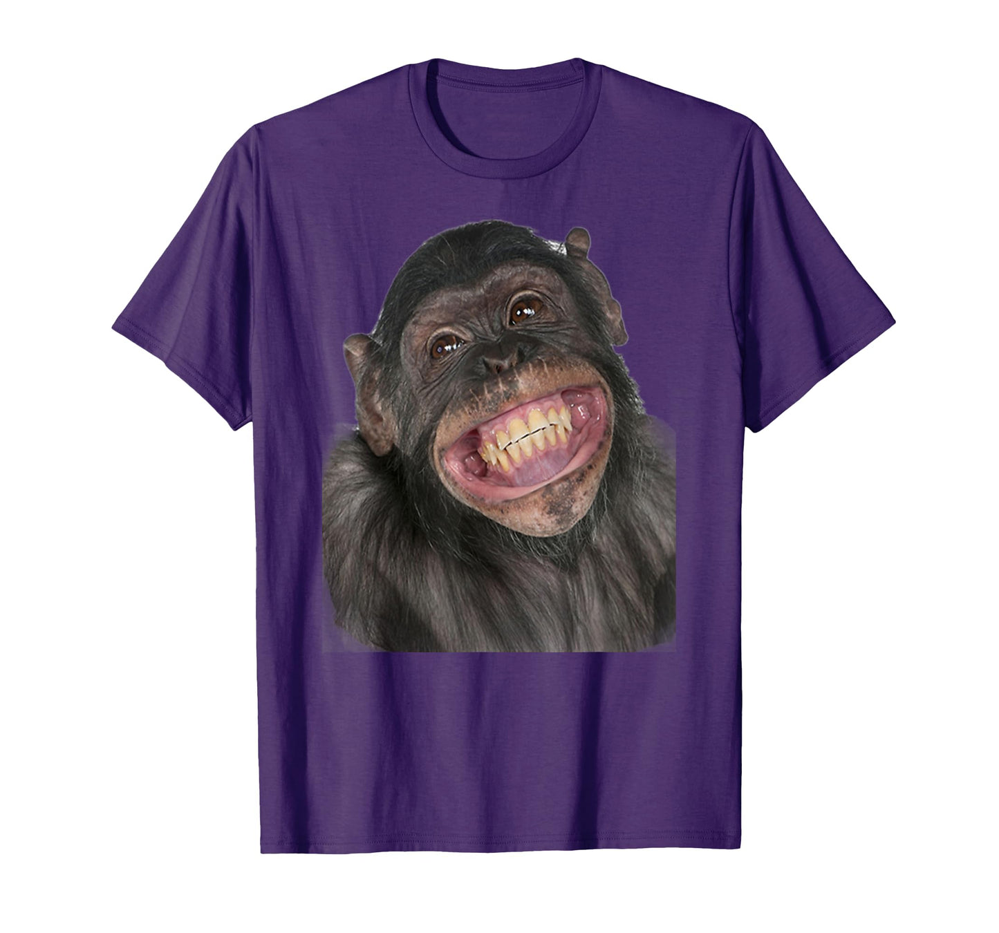 Smiling Monkey Funny Abe T-Shirt For Men and Women T-Shirt