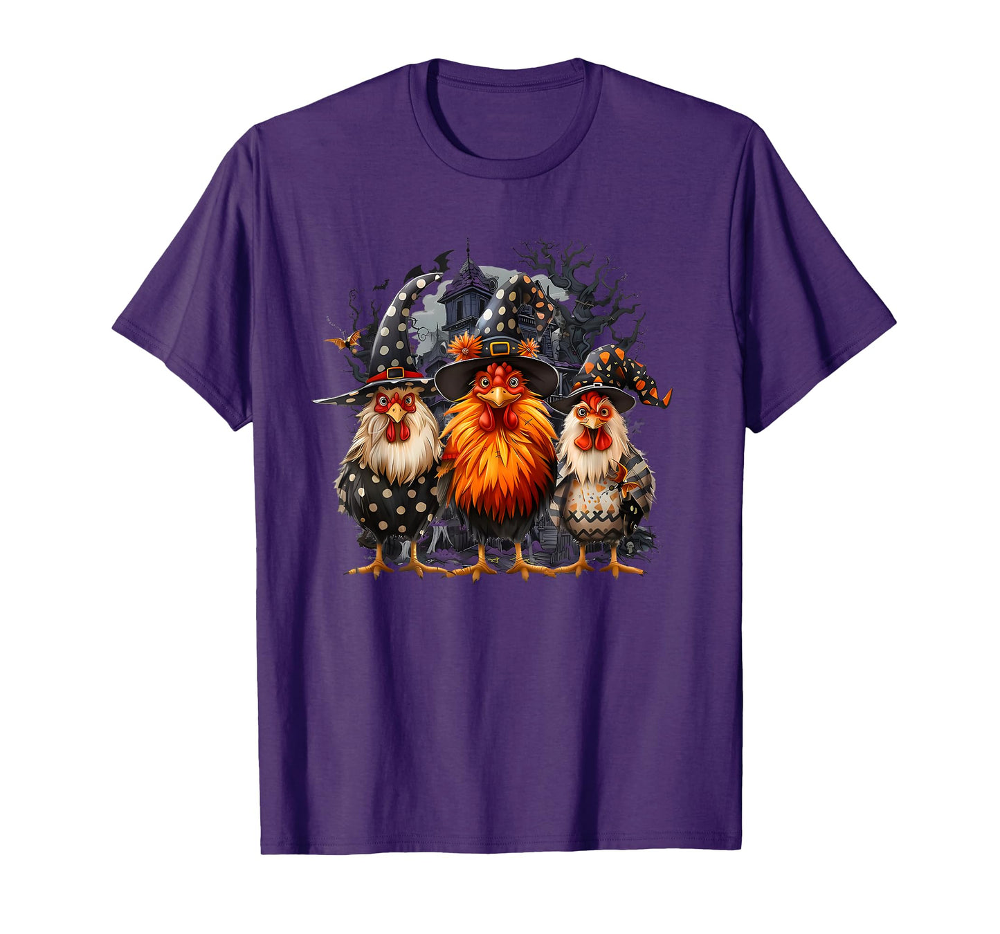 spooky witch chickens T-Shirt