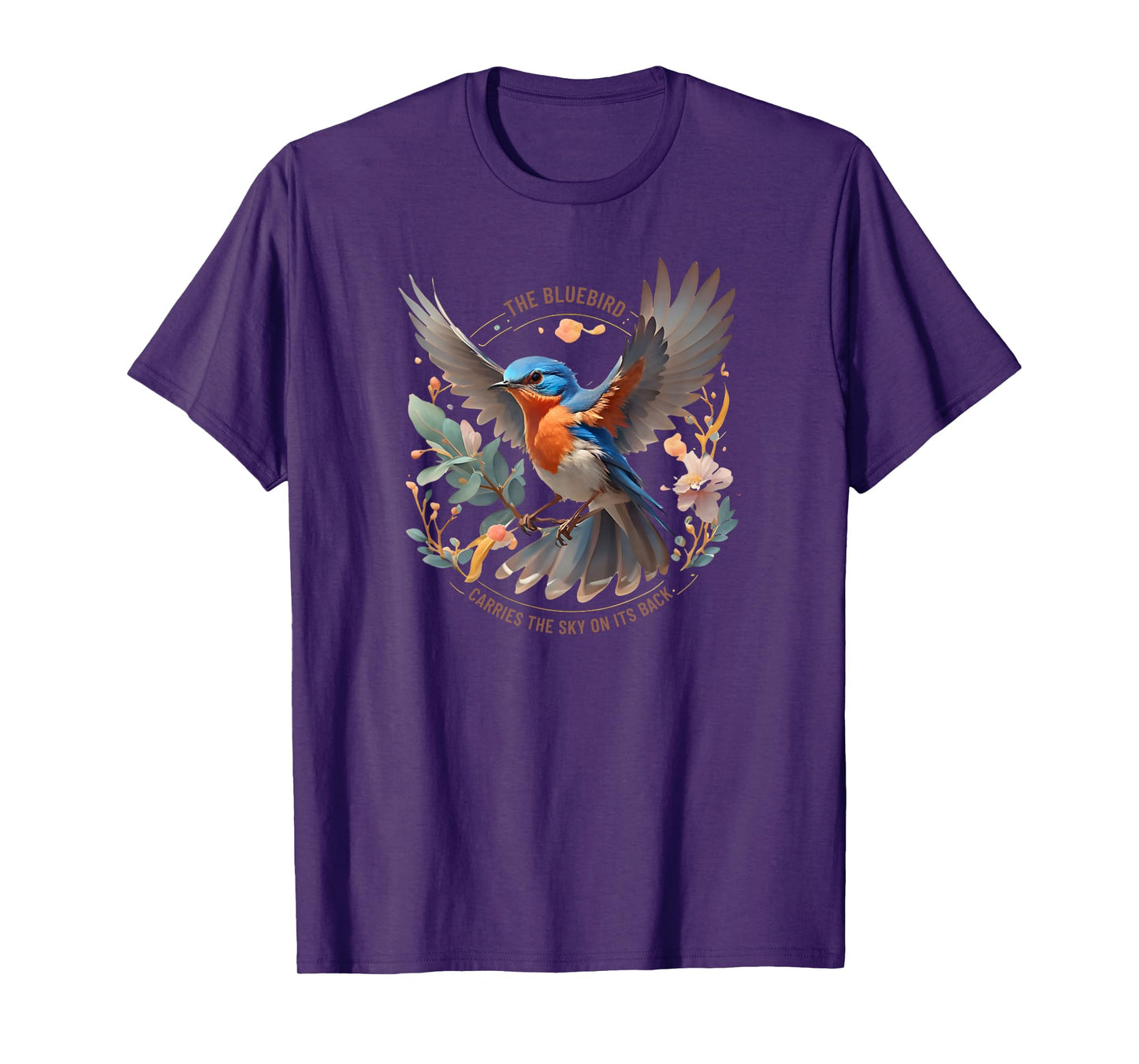 Eastern Bluebird Carries the Sky on its Back T-Shirt