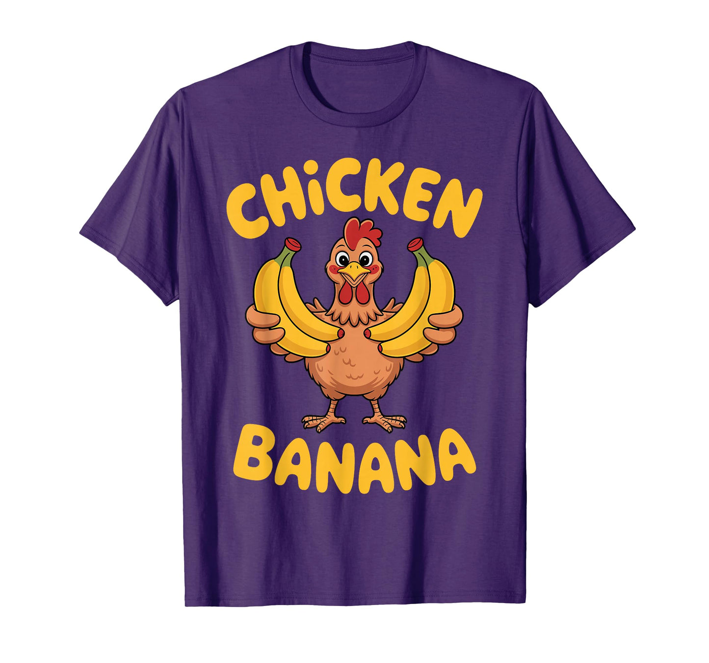 Funny Chicken Banana T-Shirt