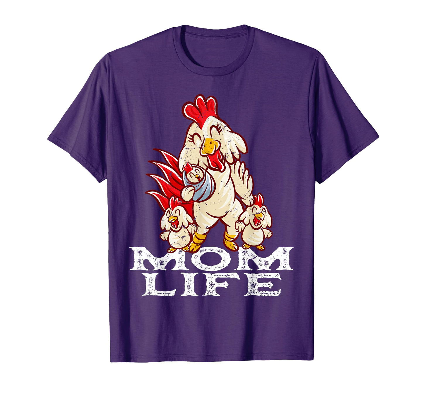 Chicken Mom Life Best Mum Mother Mother's Day Hen Mami T-Shirt