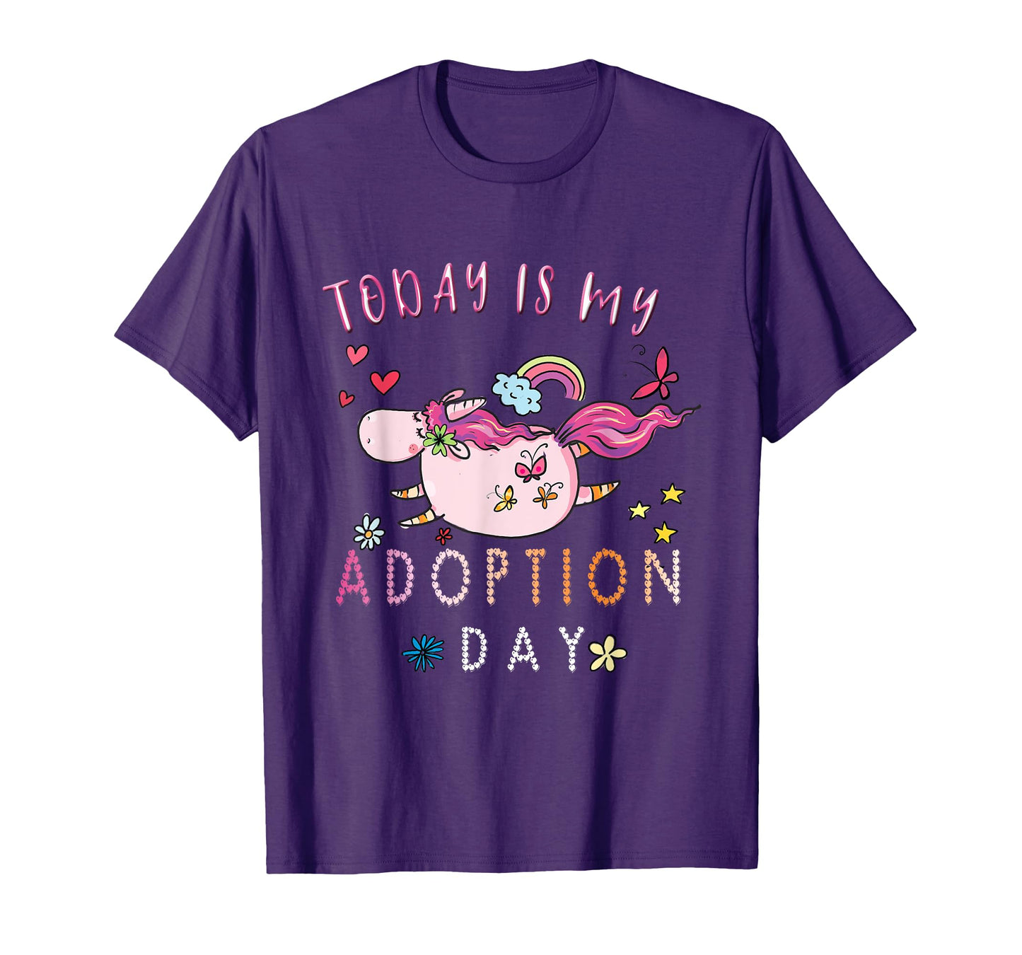 Today Is My Adoption Day Adoption Gift for Kids. T-Shirt