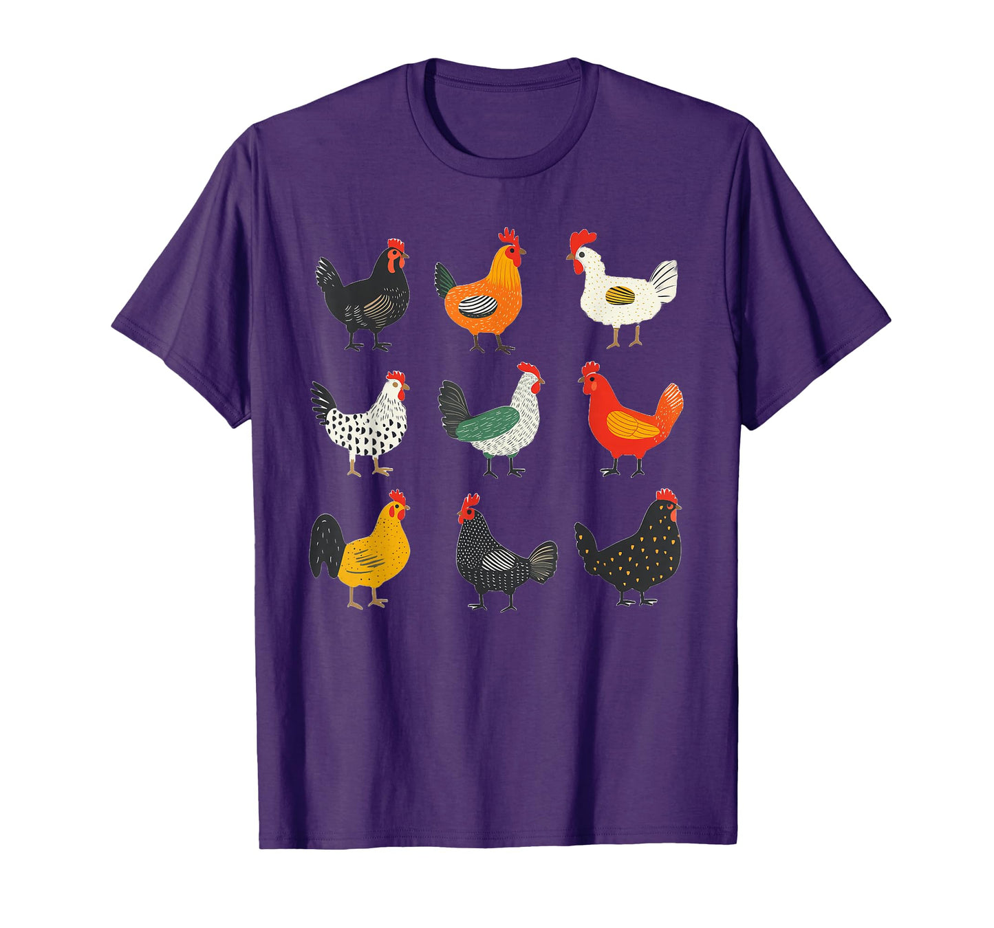 Cute Chickens Chicken Lover T-Shirt