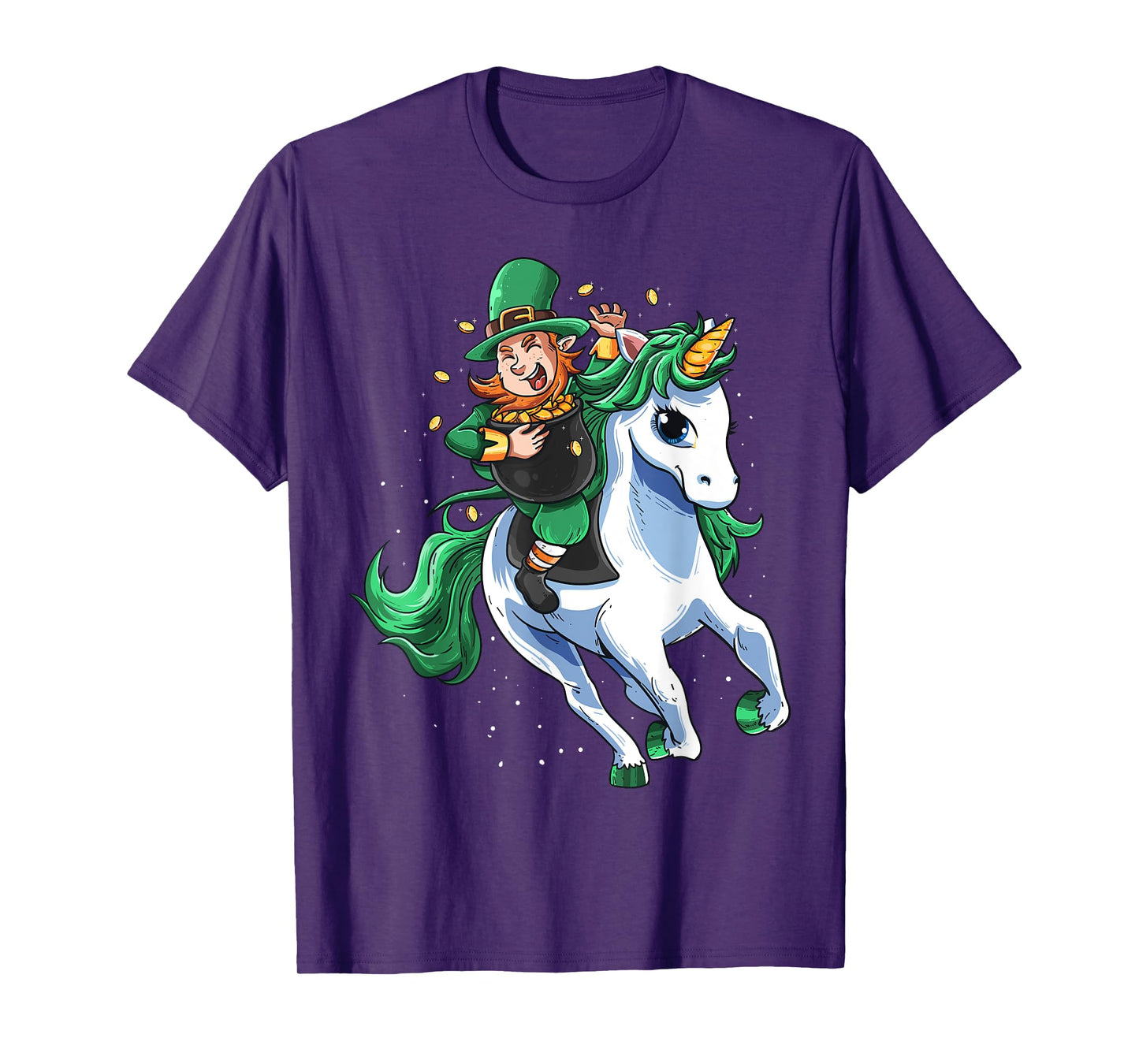 Lepricorn Leprechaun Unicorn Boy Girl St Patrick's Day T-Shirt