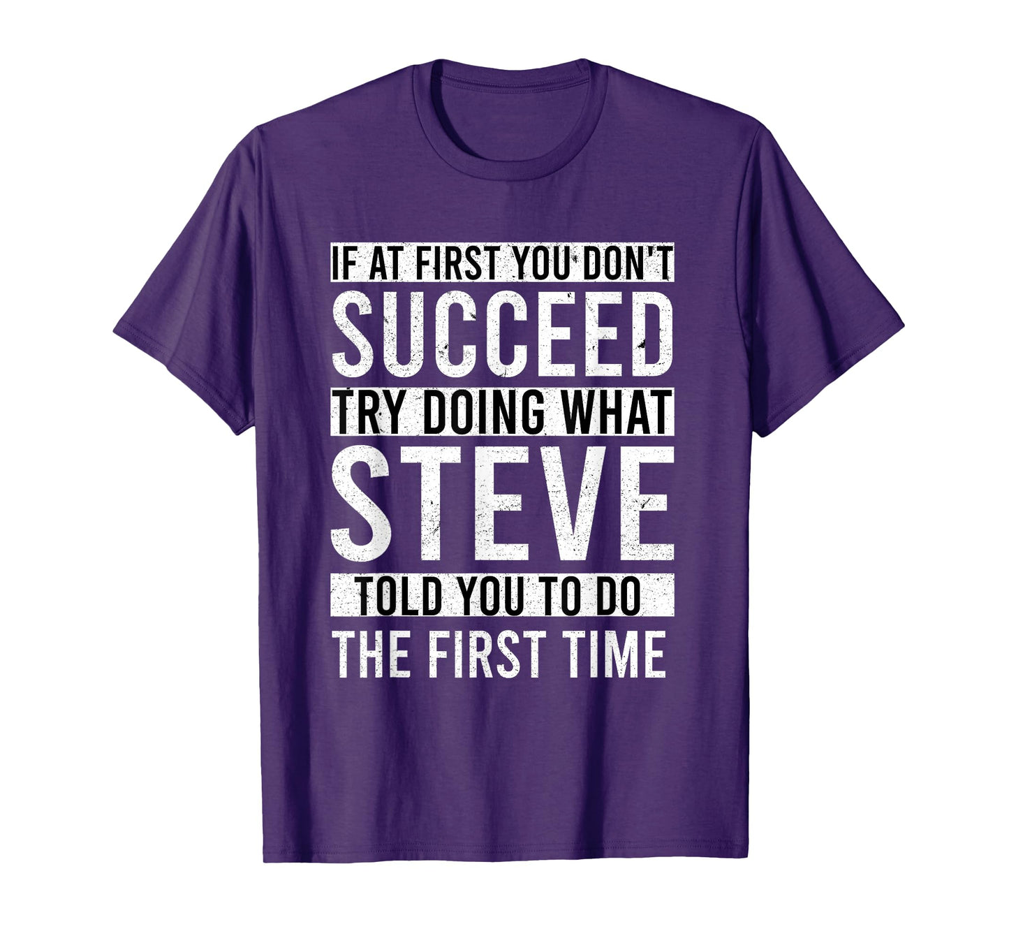 STEVE Gifts Name Personalized Birthday Presents Funny STEVE T-Shirt