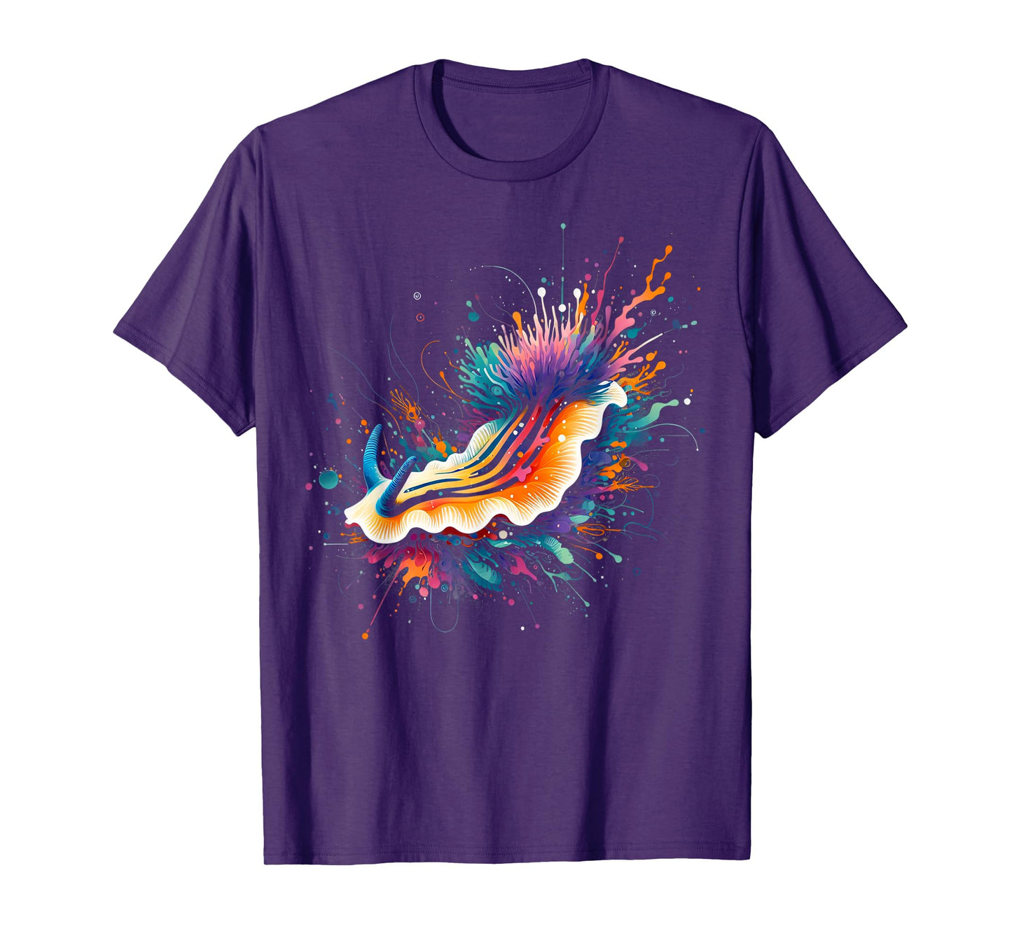 Nudibranch Minimalist and Vibrant Style Christmas Birthday T-Shirt