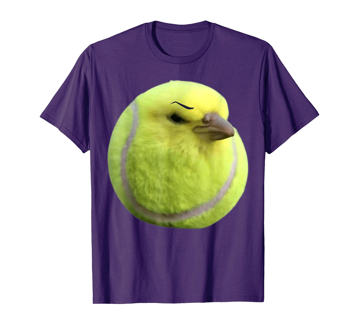 Tennis Bird Ball Meme Funny Memes Internet Memes Brainrot T-Shirt