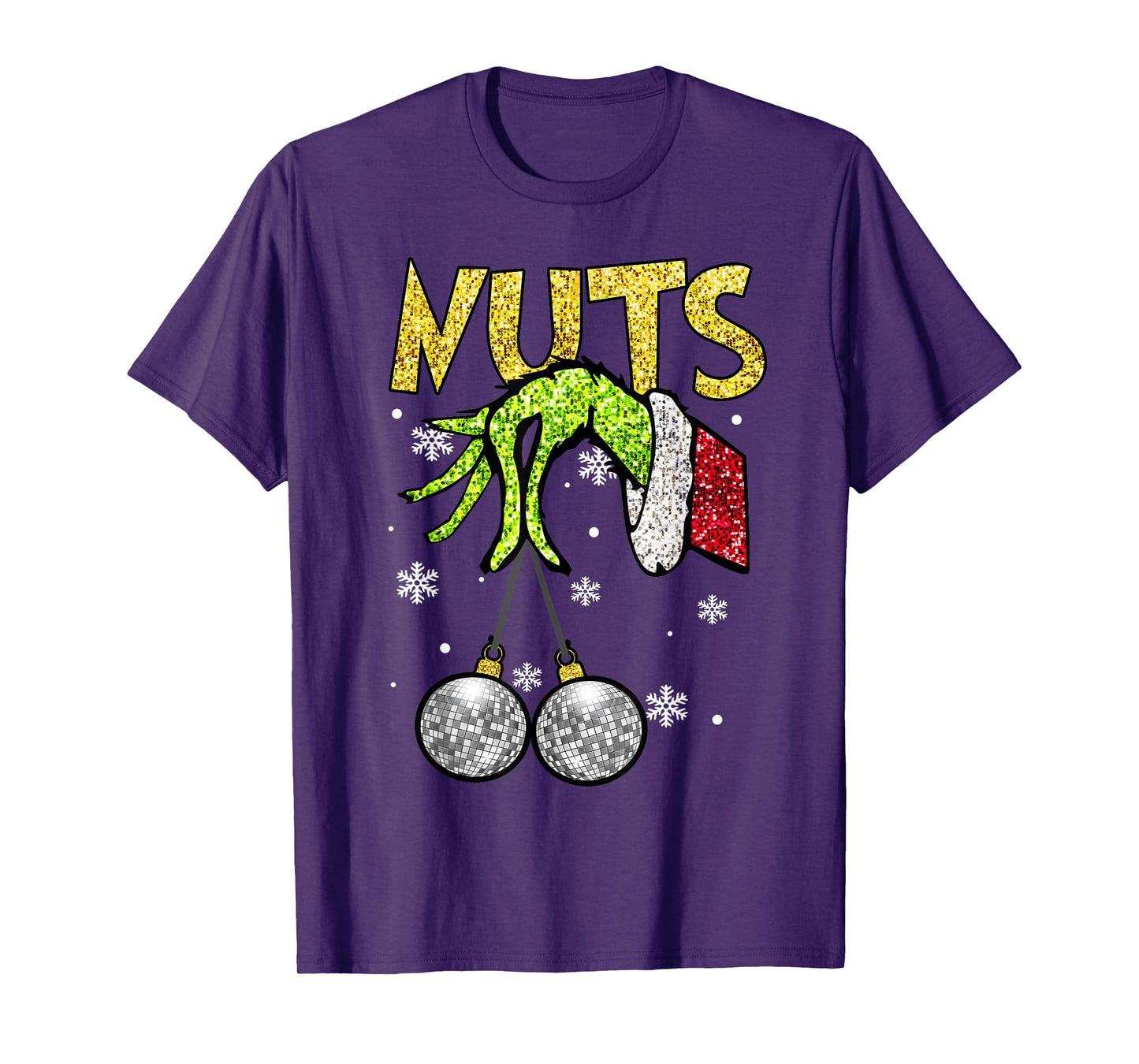 Chest Nuts Matching Chestnuts Funny Christmas Couples Men T-Shirt