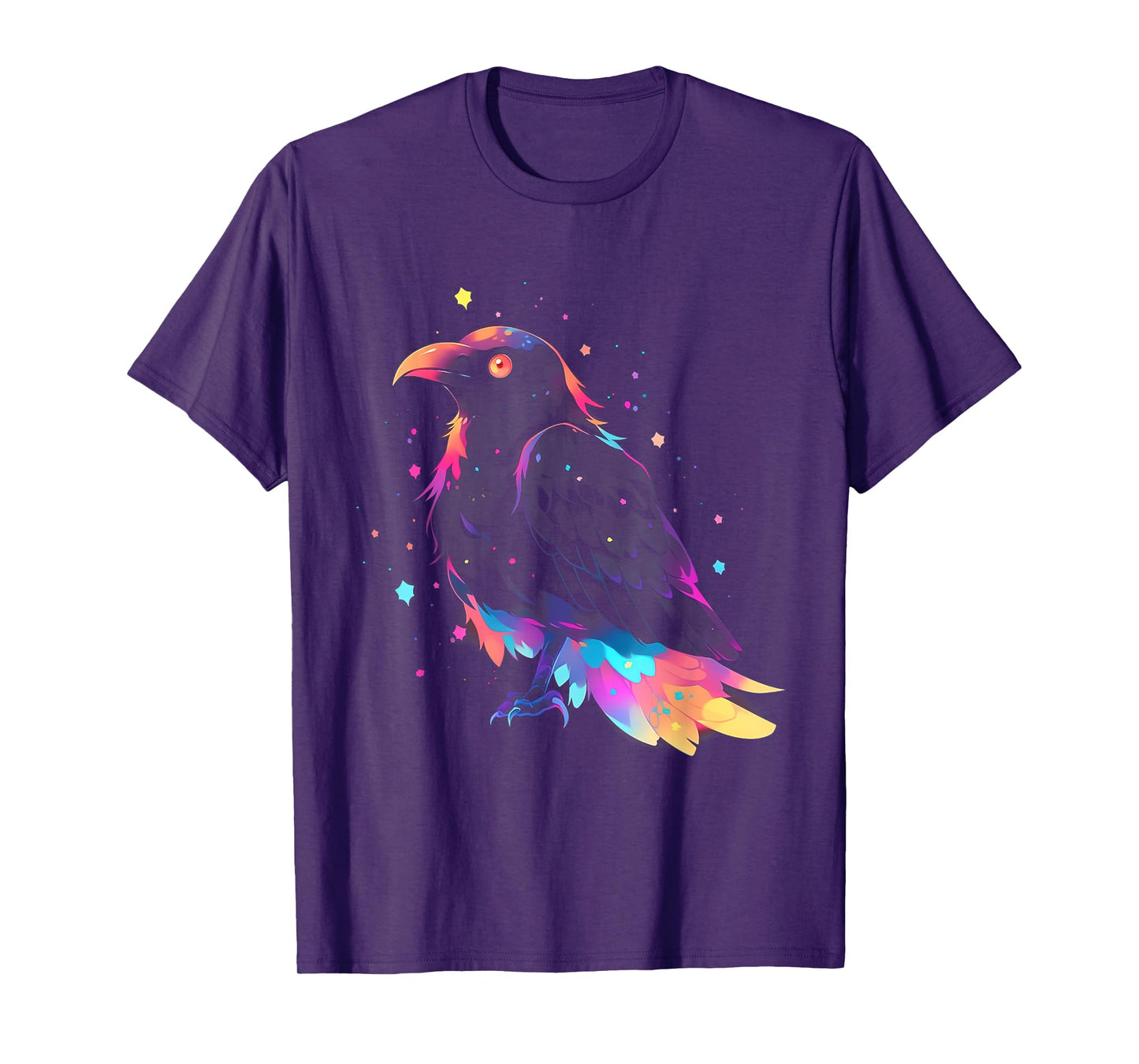 Kawaii Crow Raven | Pastel Goth Aesthetic Gothic Anime T-Shirt