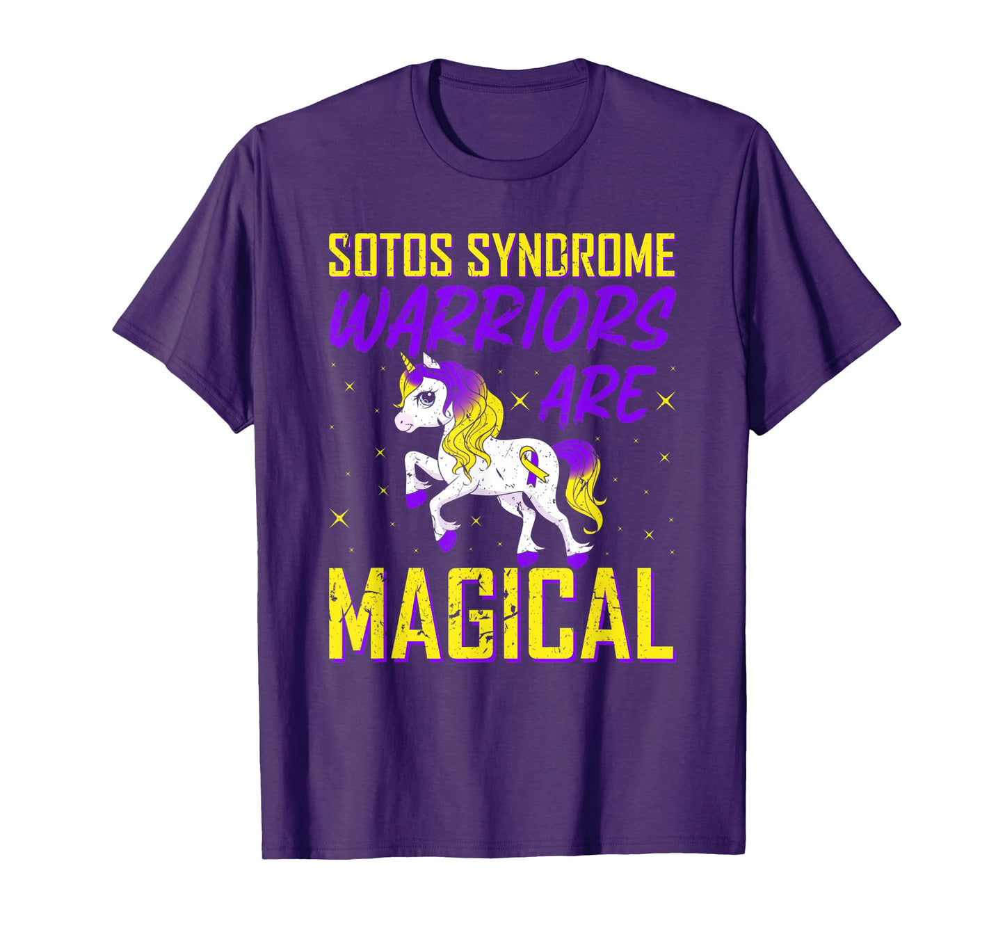 Sotos Syndrome Warriors Are Magical Awareness Unicorn T-Shirt