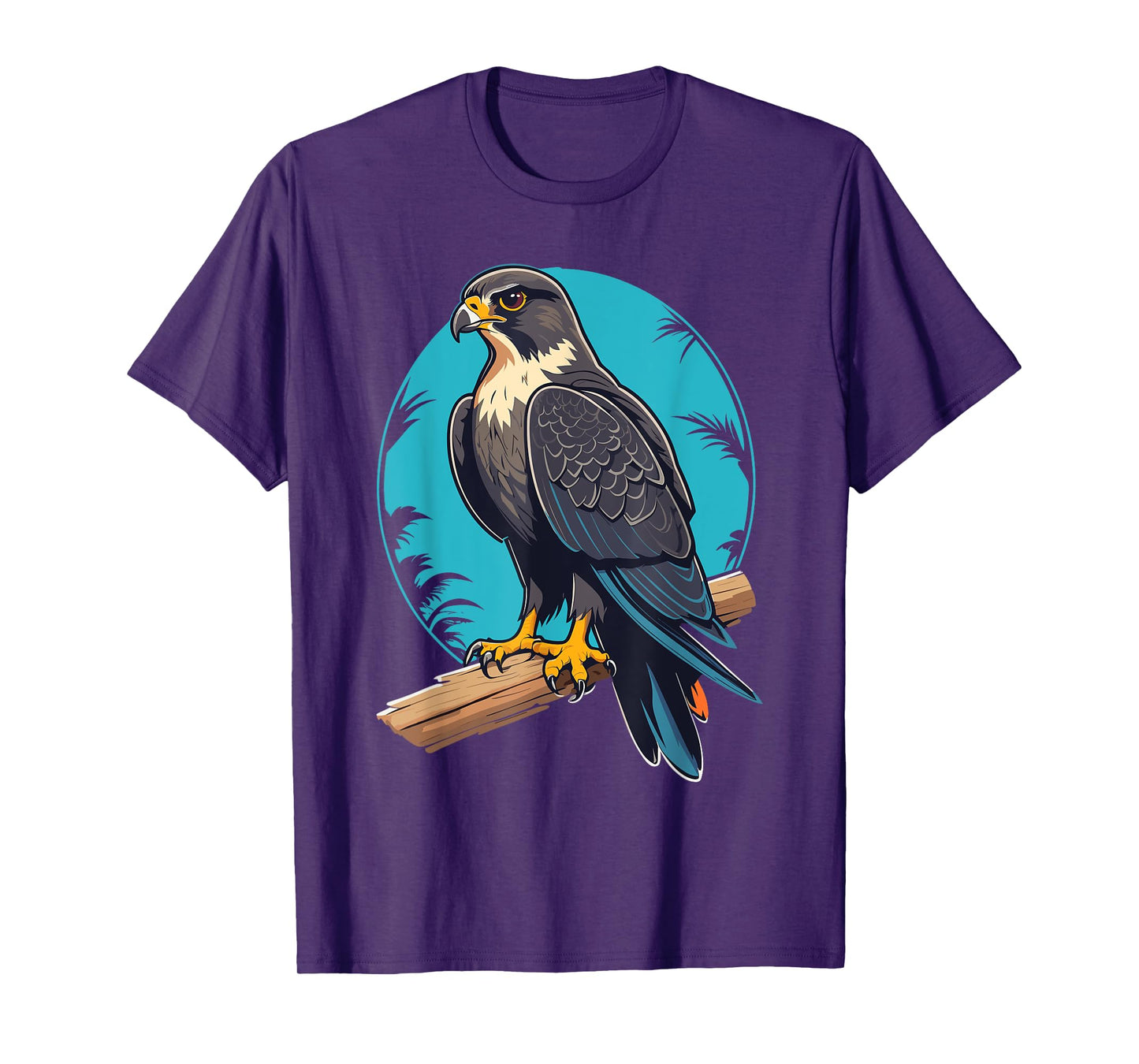 Ventage Peregrine Falcon Graphic: Cute Peregrine Falcon T-Shirt