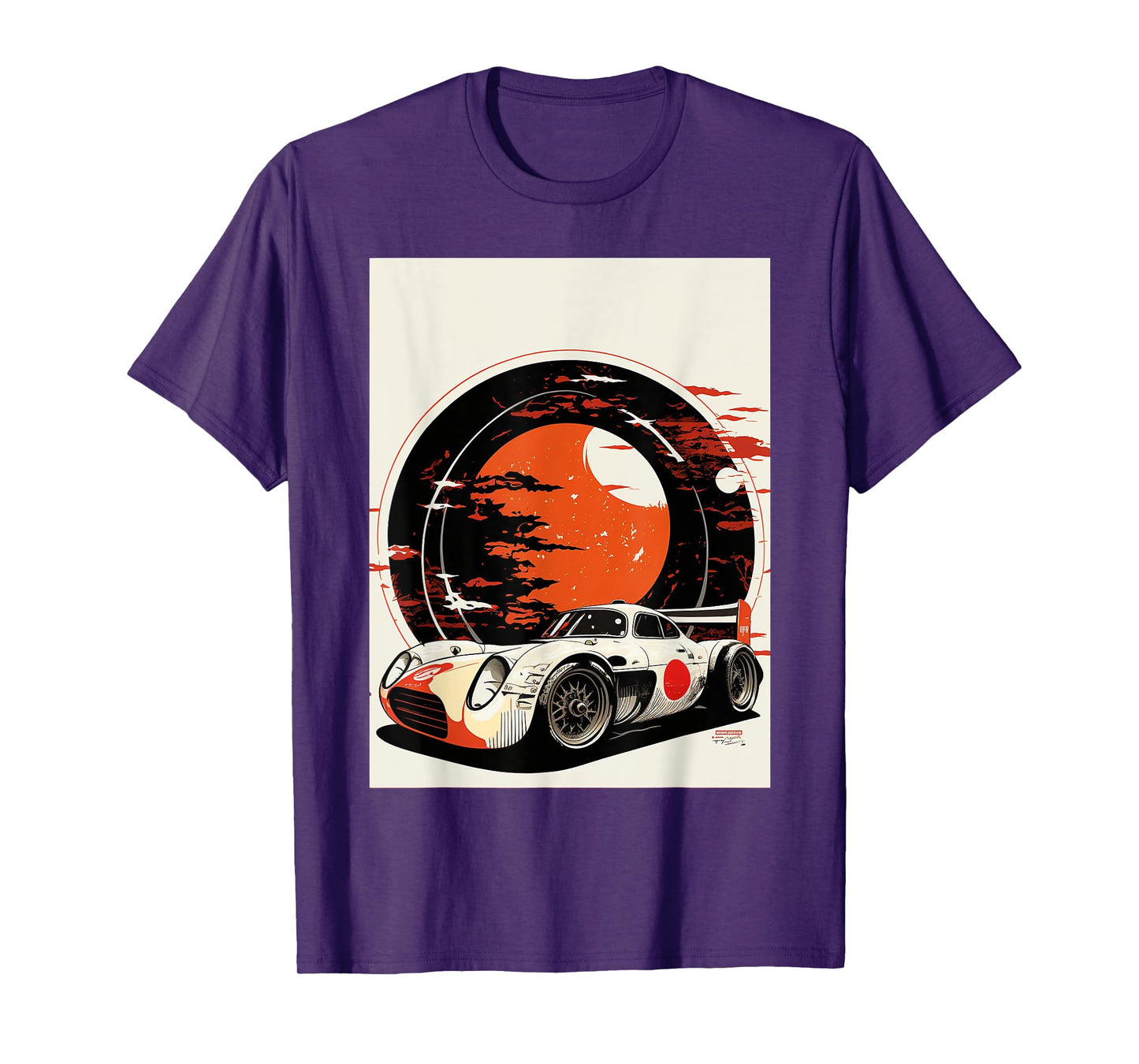 Unique Racing Motorsports Vintage Japanese Classic Car T-Shirt