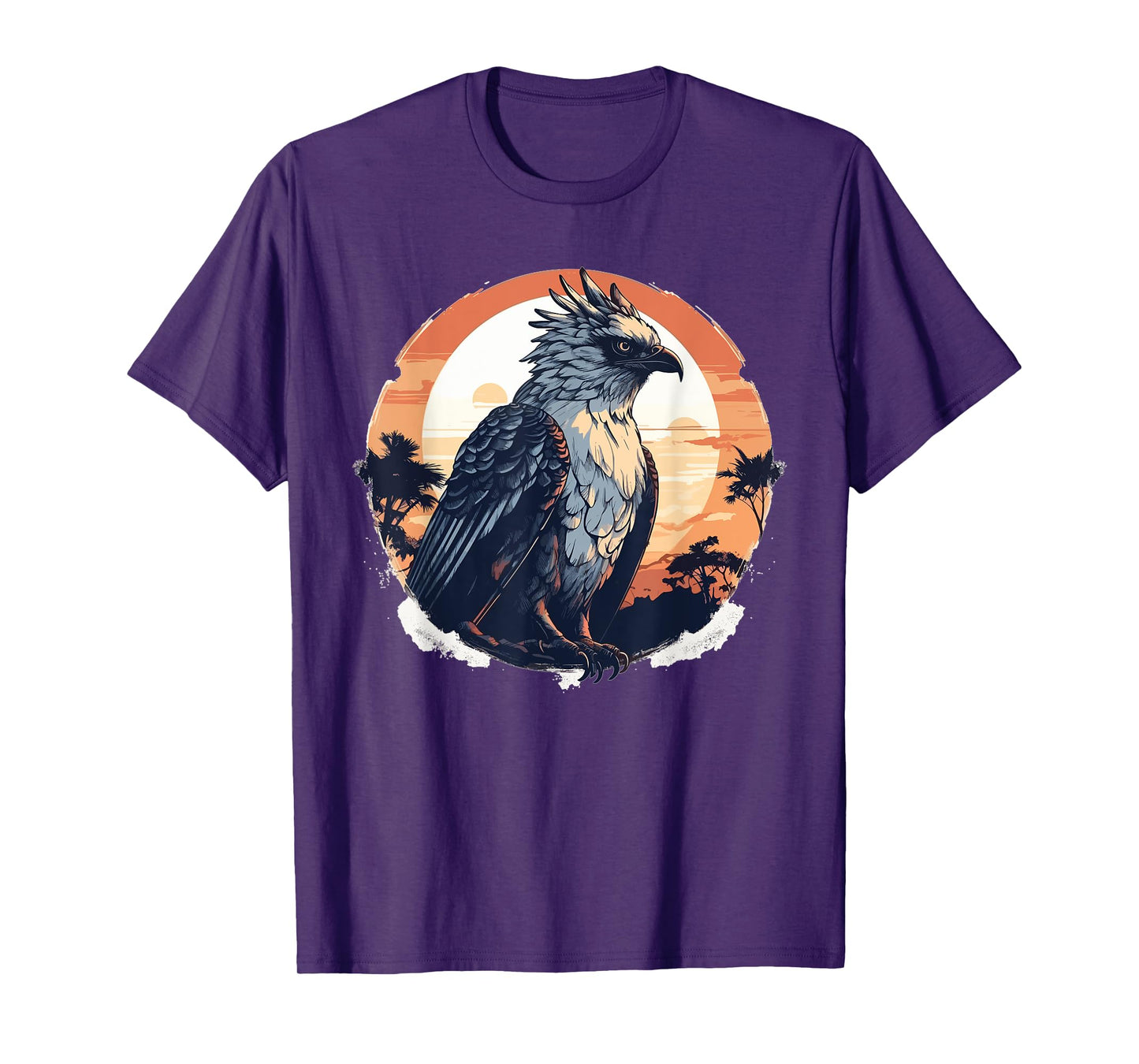 Harpy Eagle - VINTAGE Illustration Graphic T-Shirt