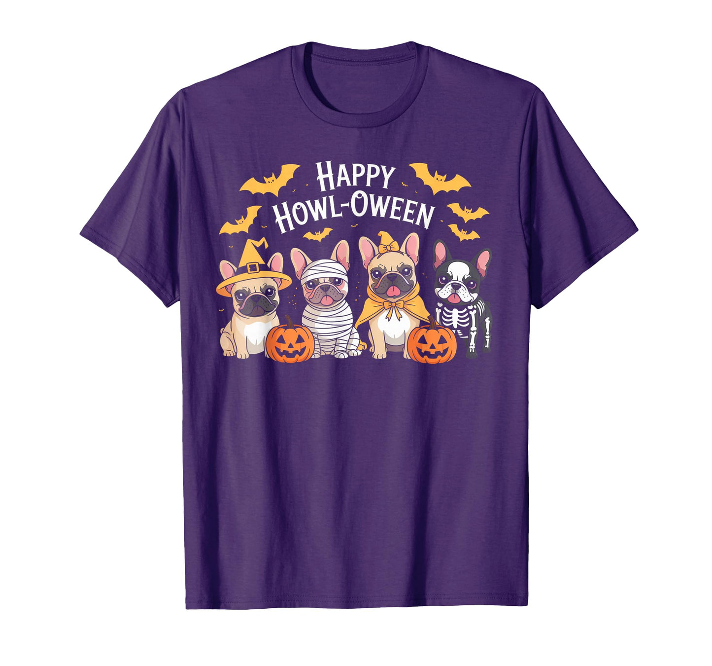 Mummy French Bulldog Halloween T-Shirt