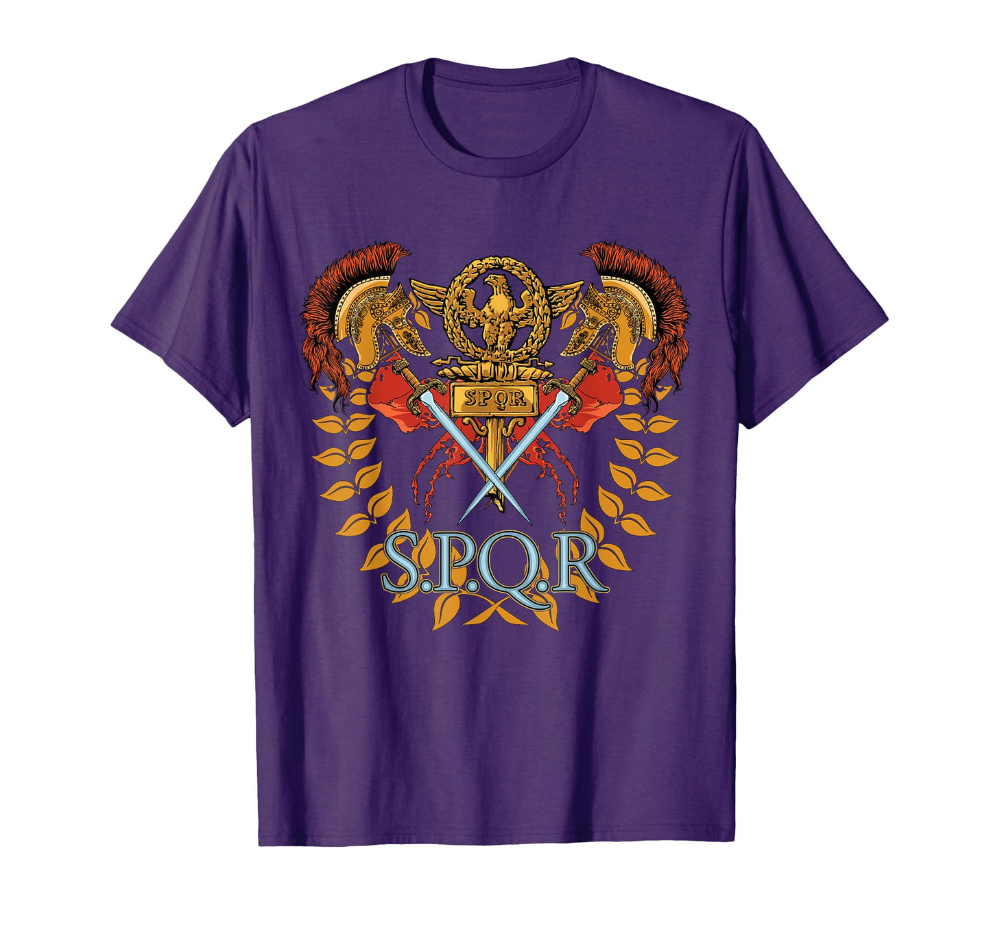 SPQR Ancient Rome Roman Empire Shirt Gift Christmas Birthday